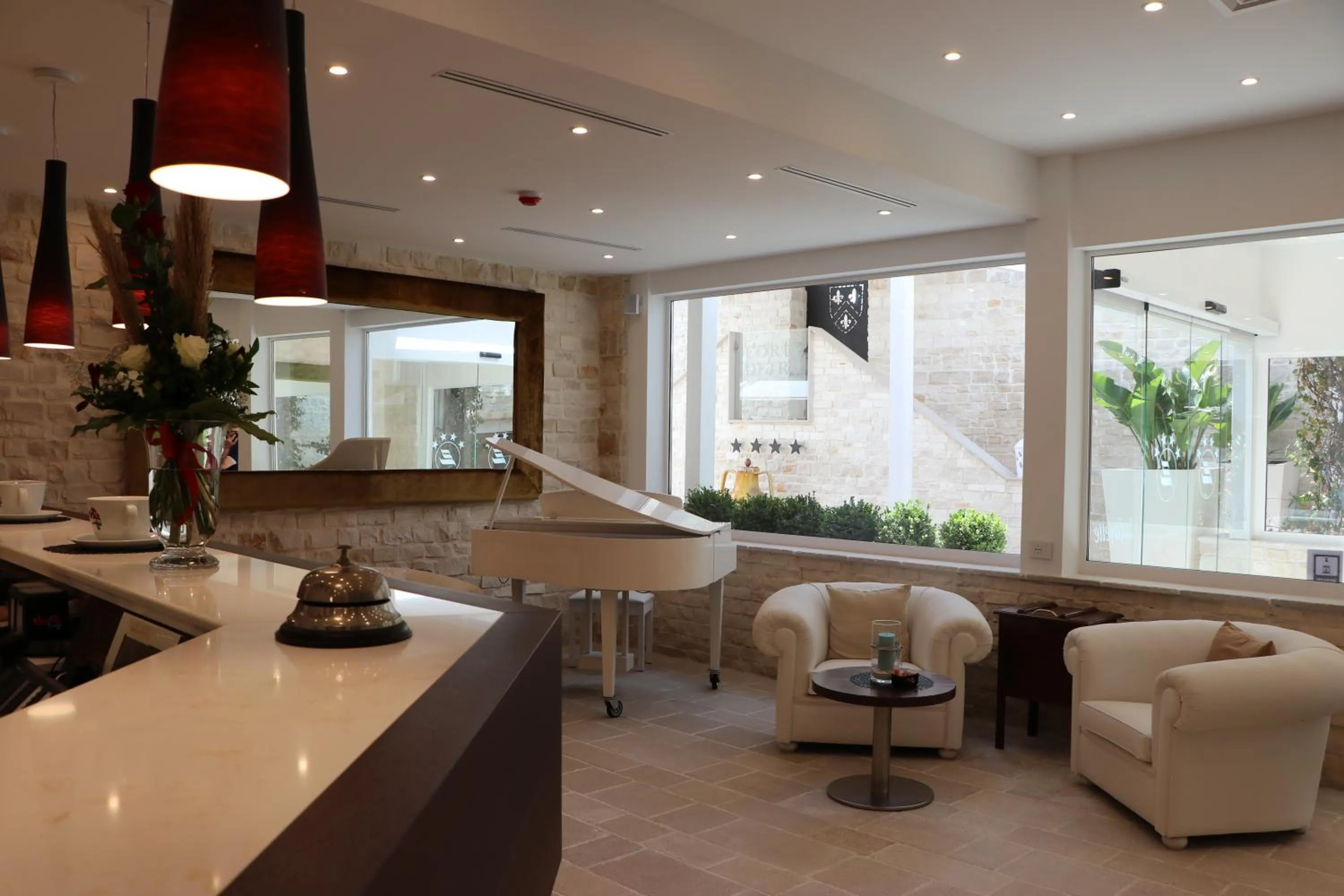 Living room in Hotel Lafayette