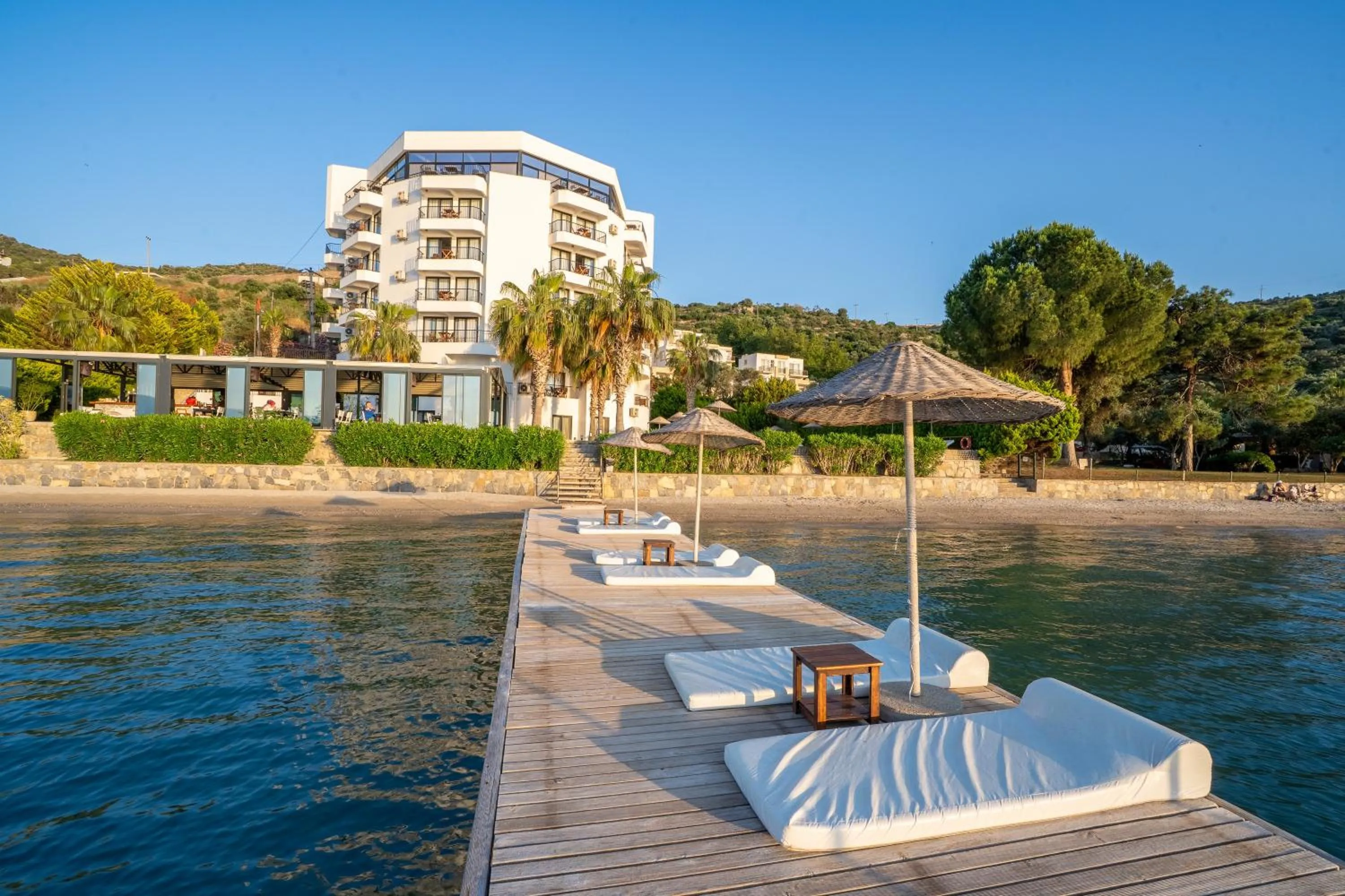 Beach in Med-Inn Hotel