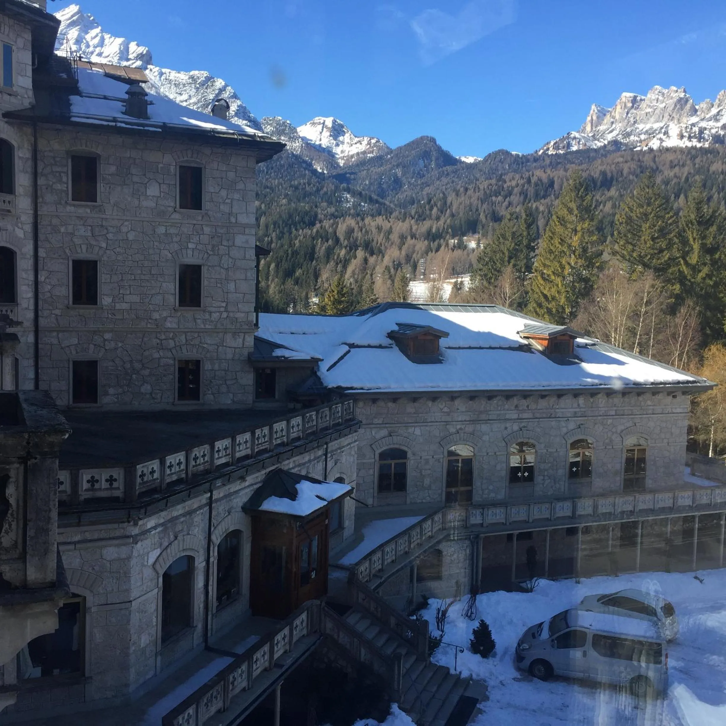 Garden view in TH Borca di Cadore - Park Hotel Des Dolomites