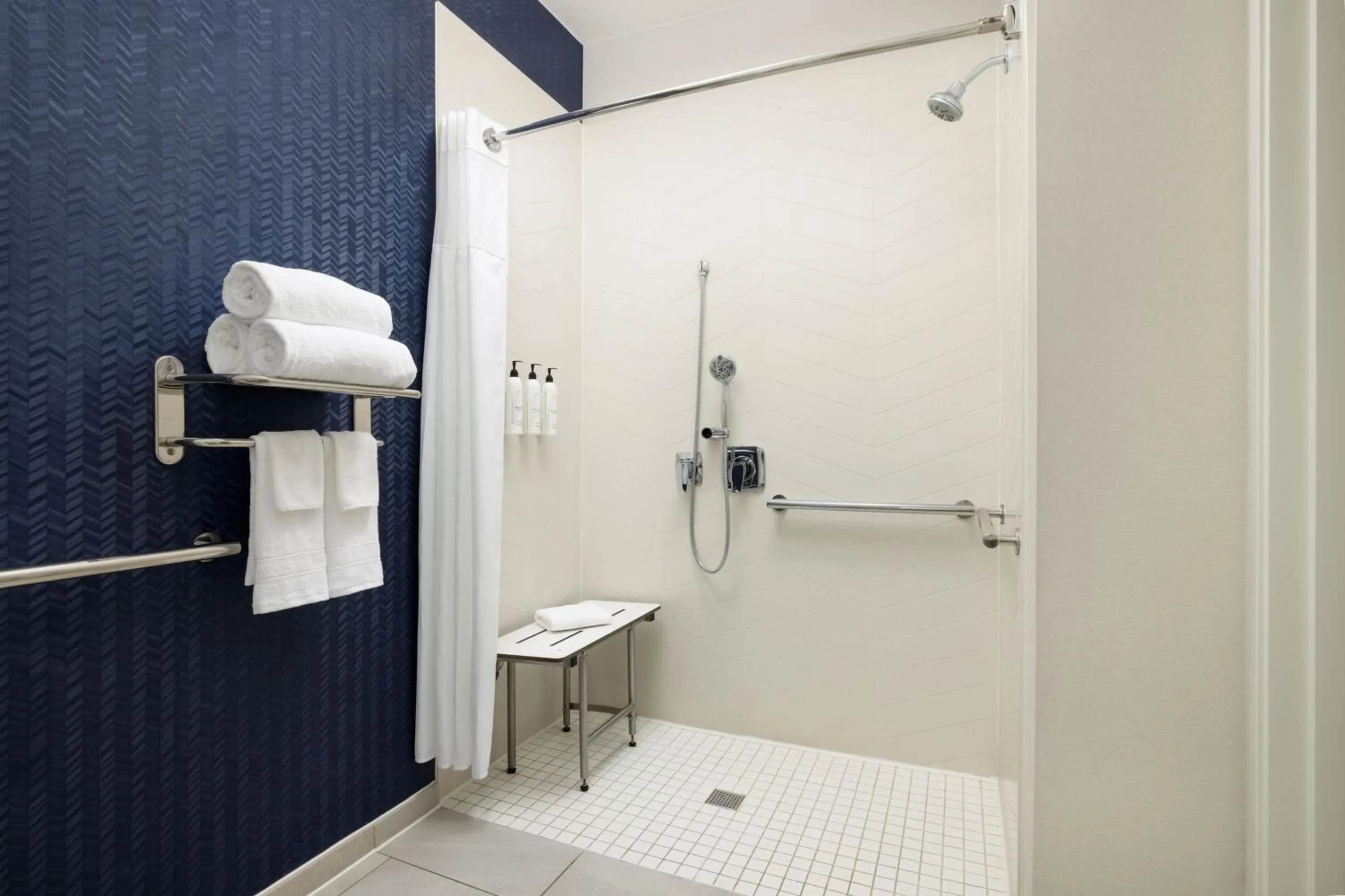Bathroom in Fairfield Inn by Marriott Tracy