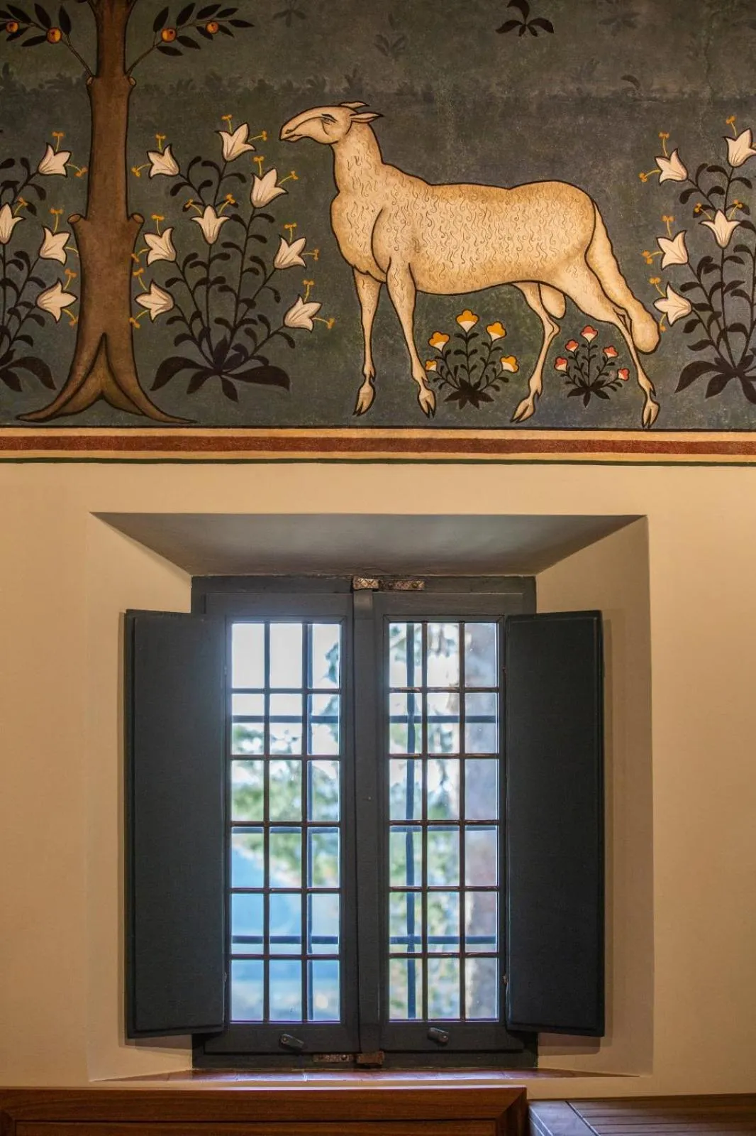 Decorative detail in La Loggia Historic Resort