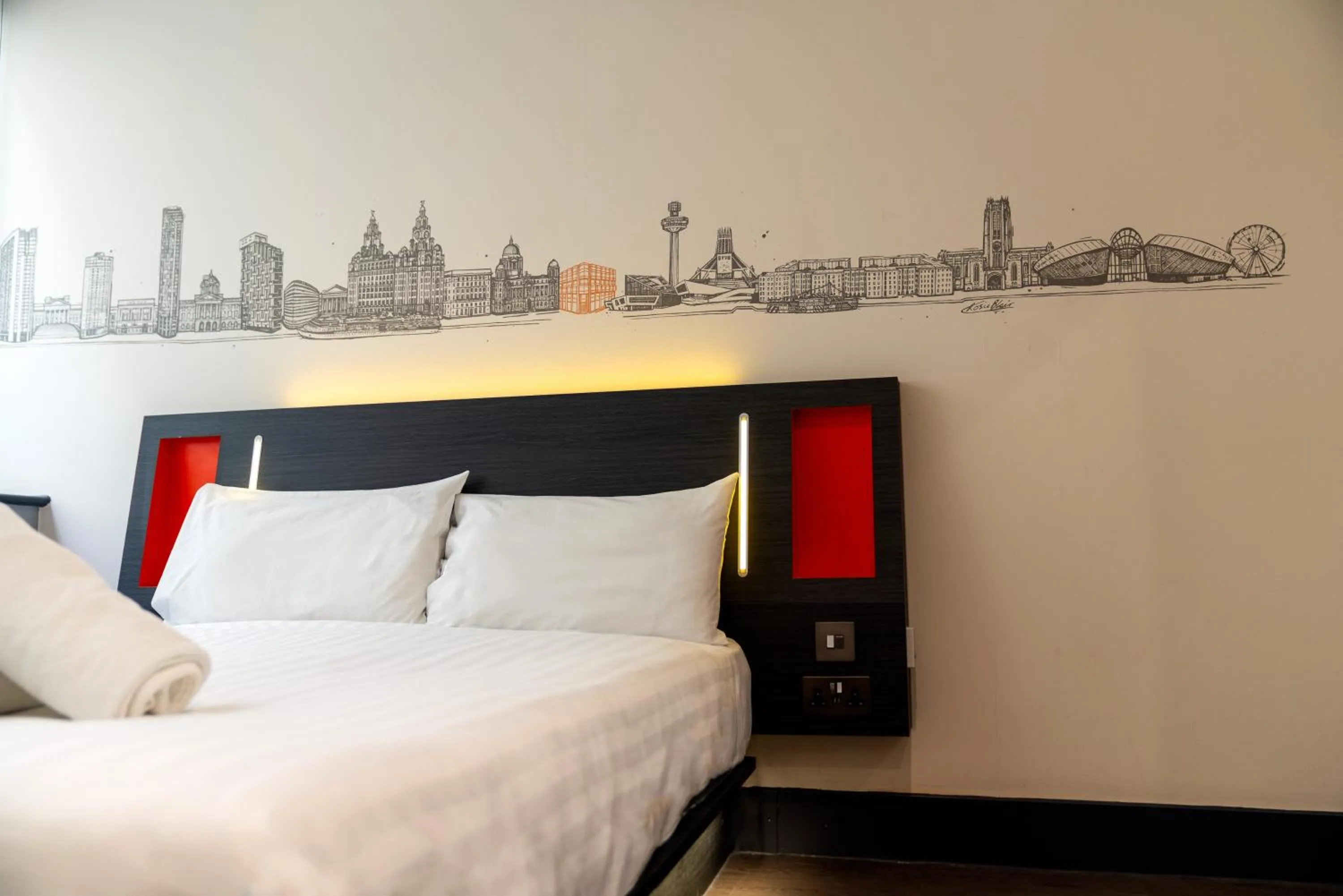 Bed in easyHotel Liverpool