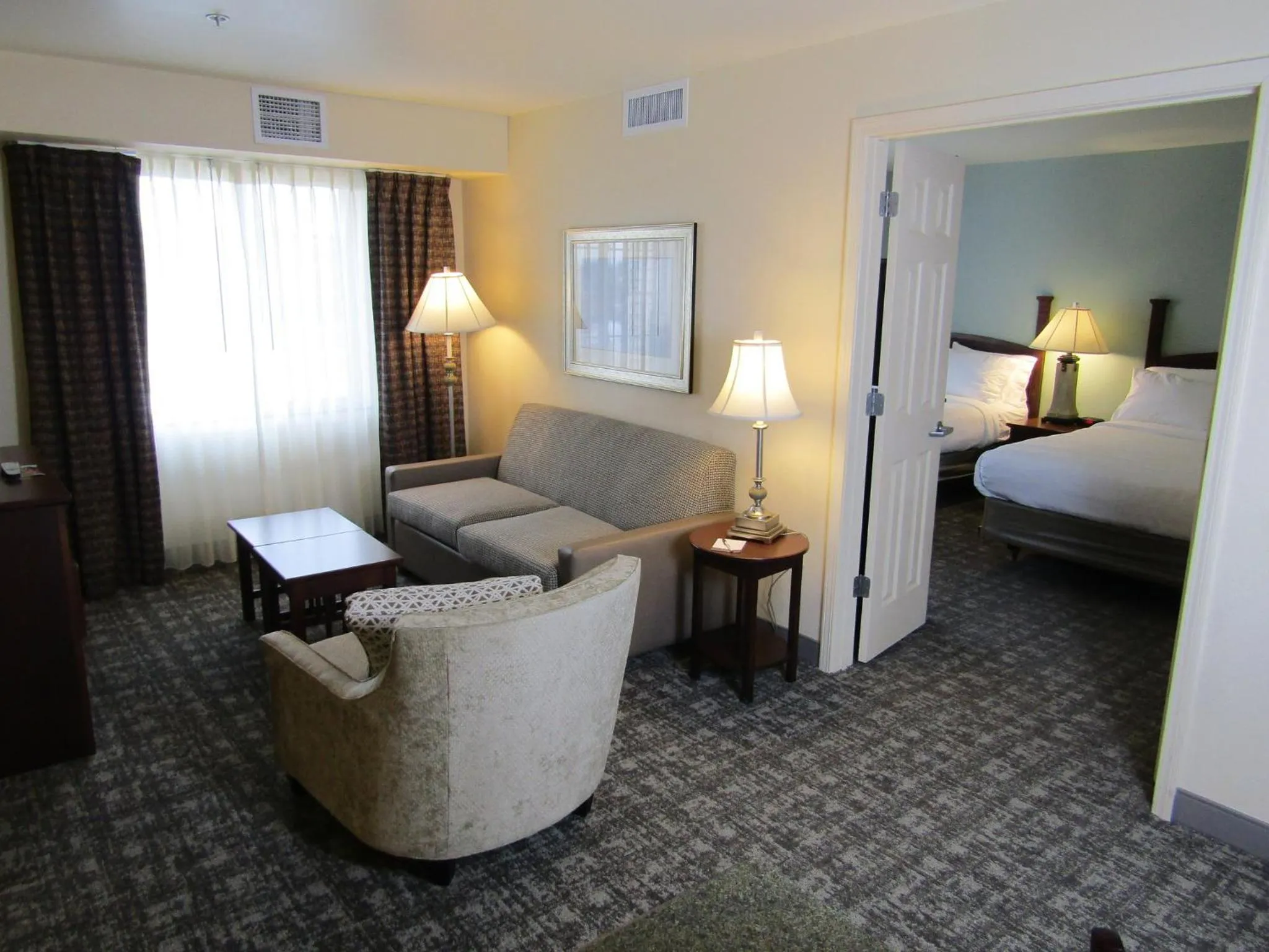 Photo of the whole room, Bed in Staybridge Suites Rochester University by IHG