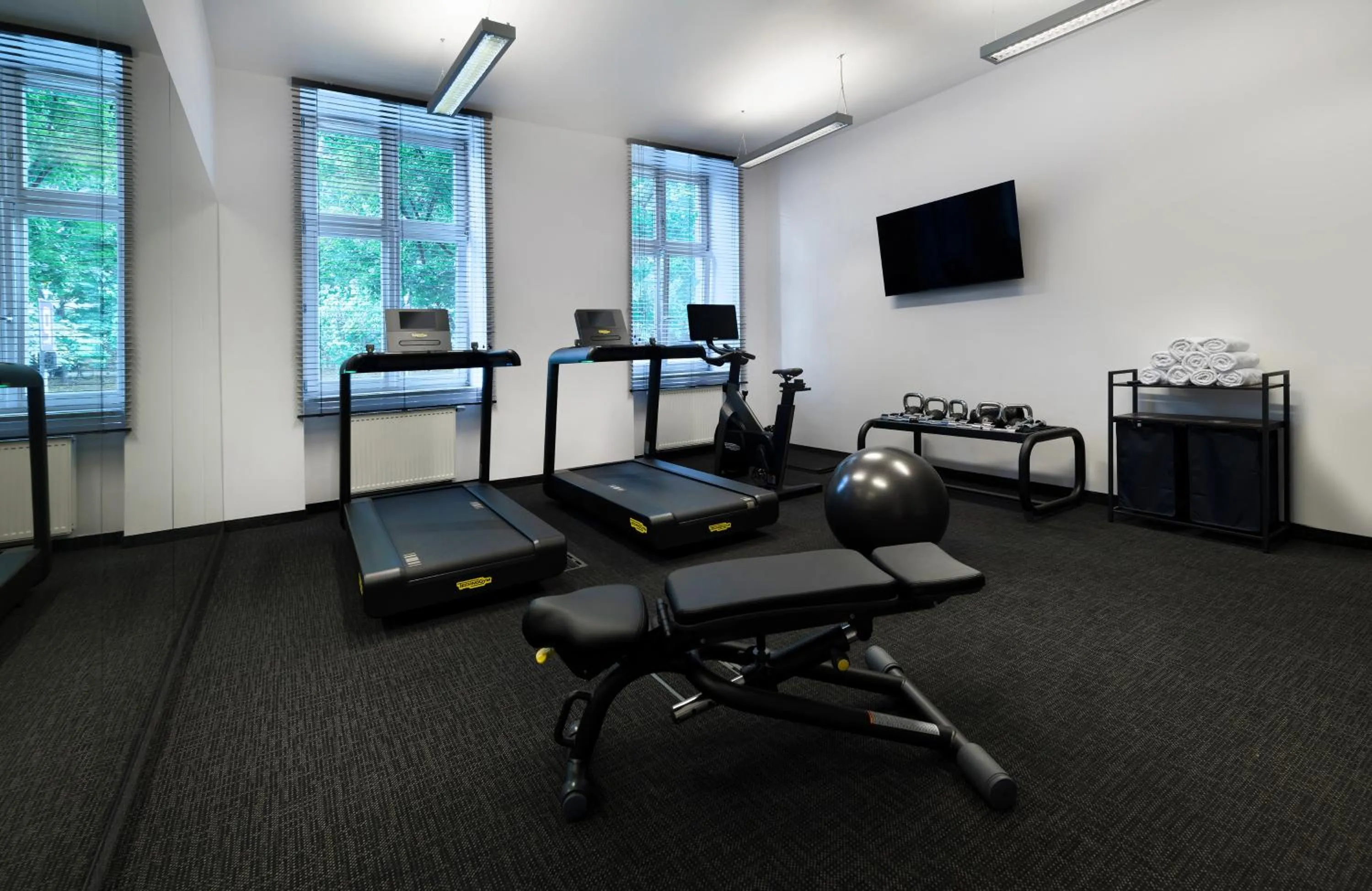 Fitness centre/facilities in Leonardo Boutique Hotel Krakow Old Town