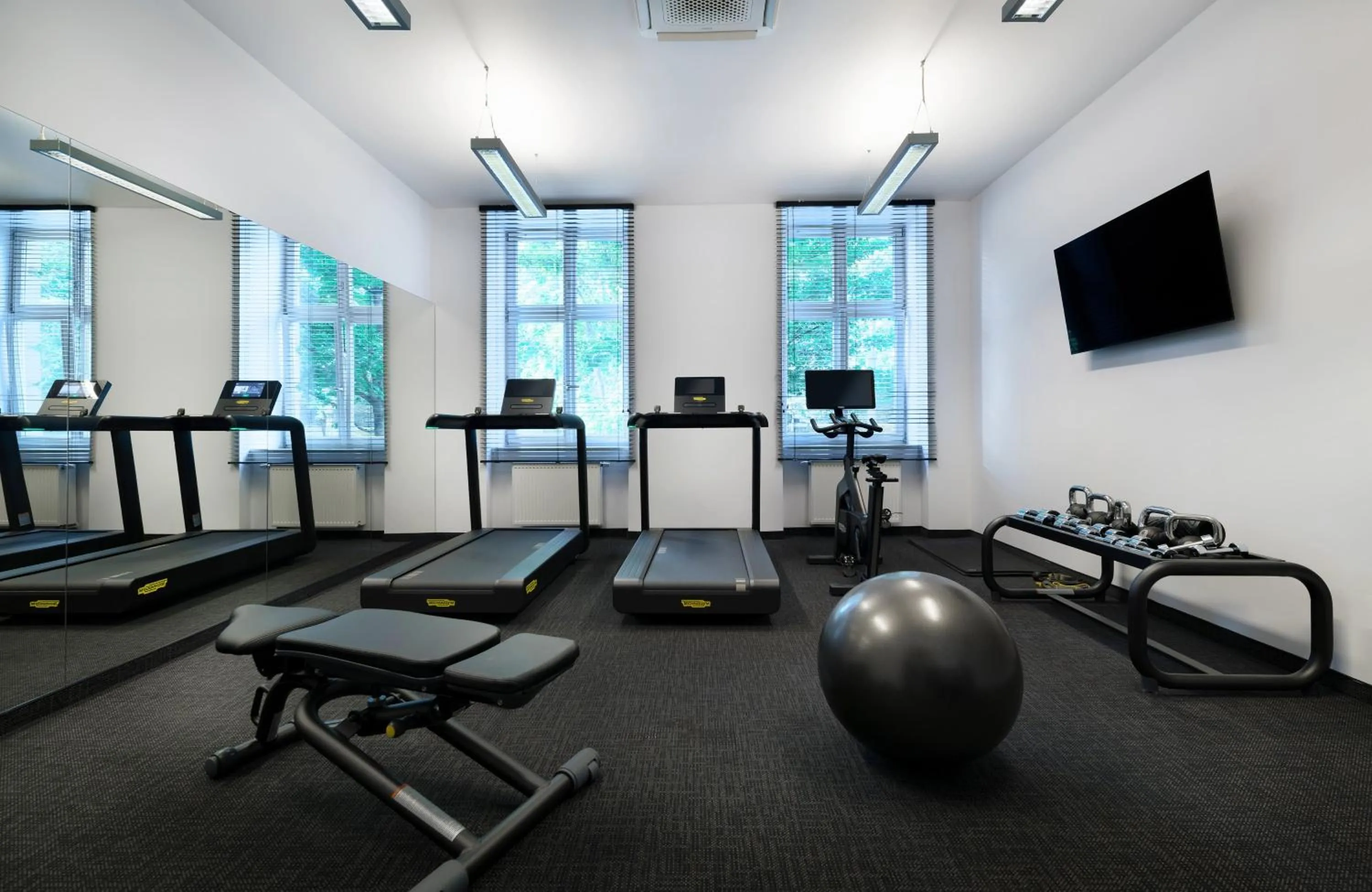 Fitness centre/facilities in Leonardo Boutique Hotel Krakow Old Town