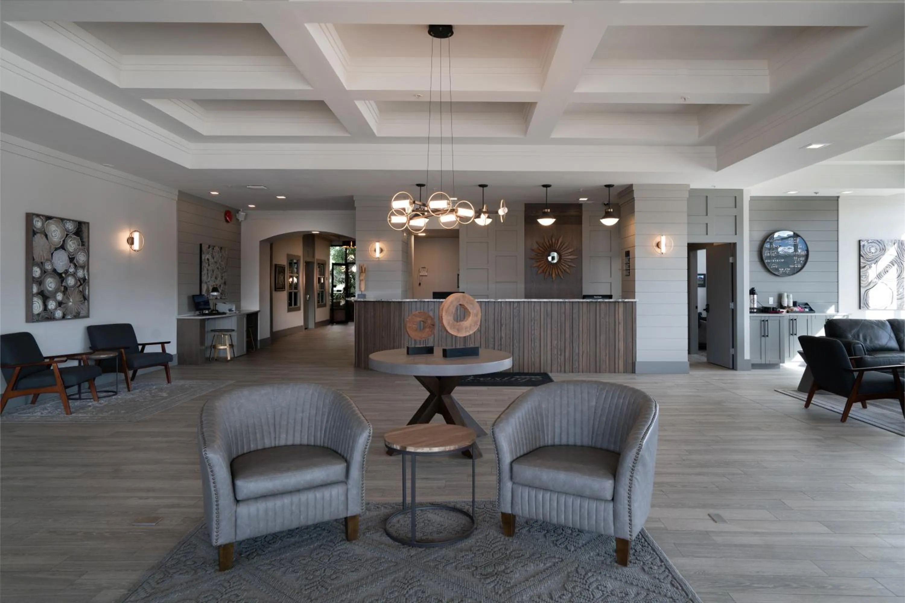 Lobby or reception in Prestige Vernon Lodge