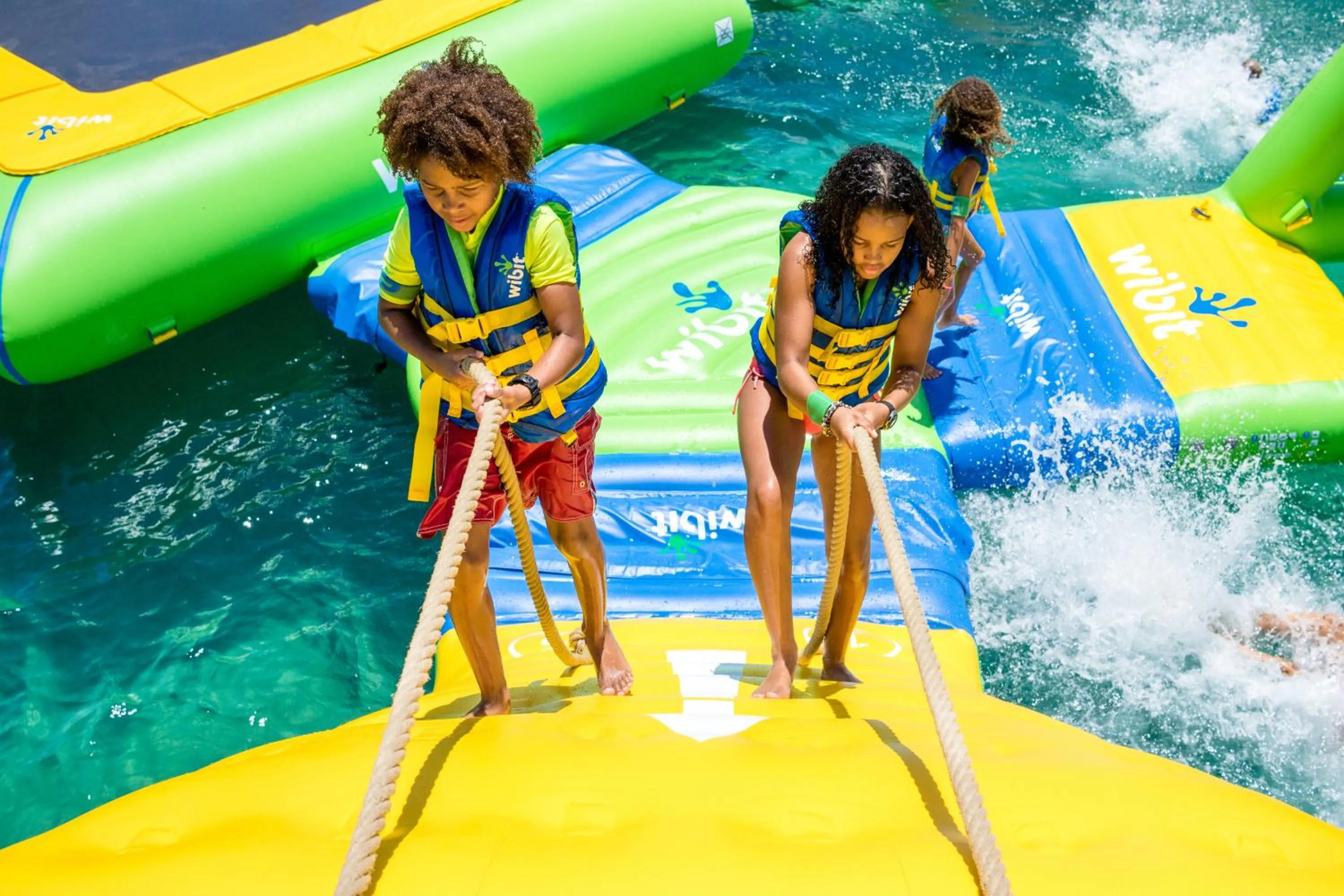 Aqua park in Bay Gardens Inn