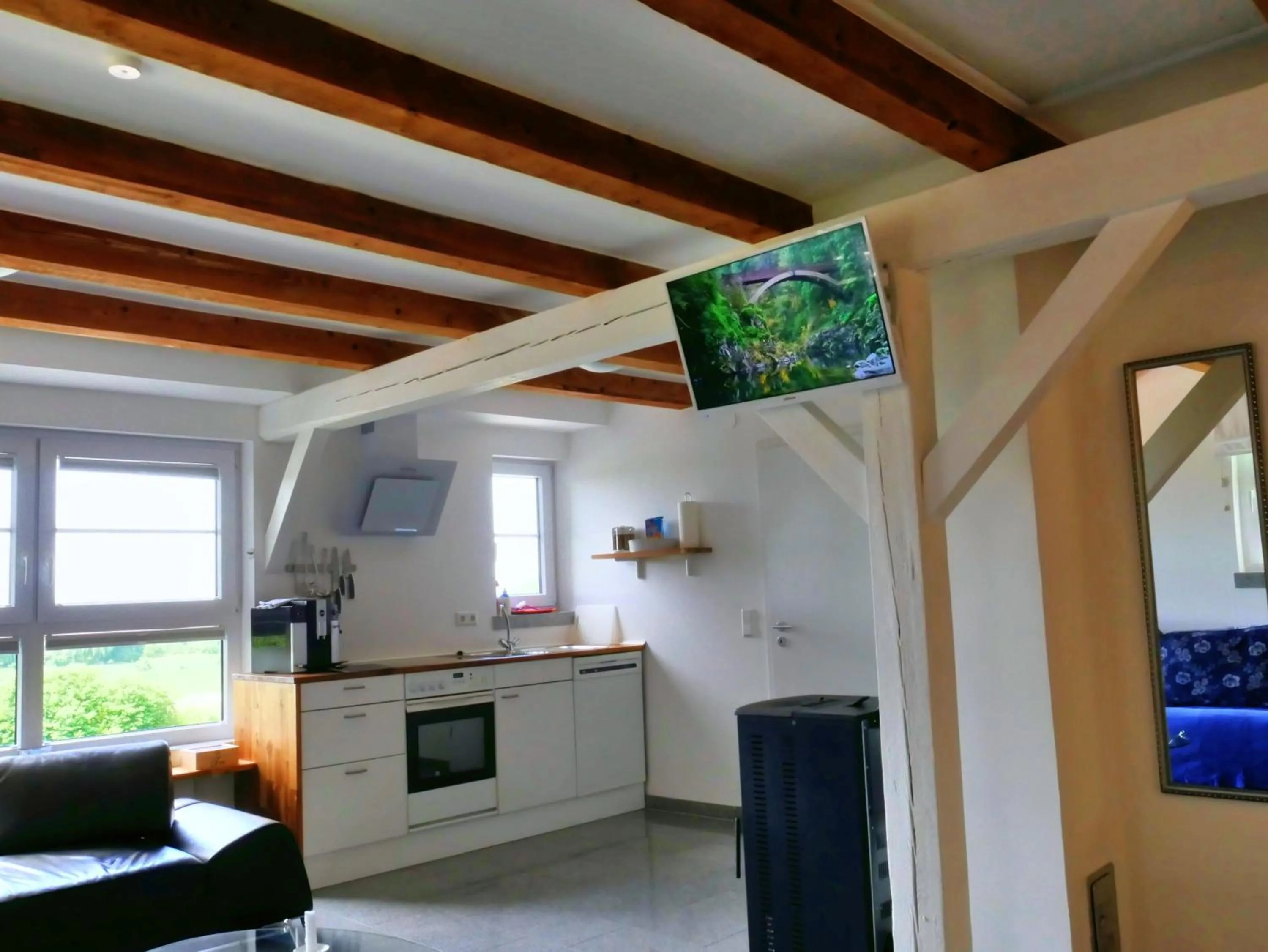 Gesindehaus Charis Ferienhaus nahe Europa Park mit eingezäuntem Garten ideal für Hunde Paare und Familien