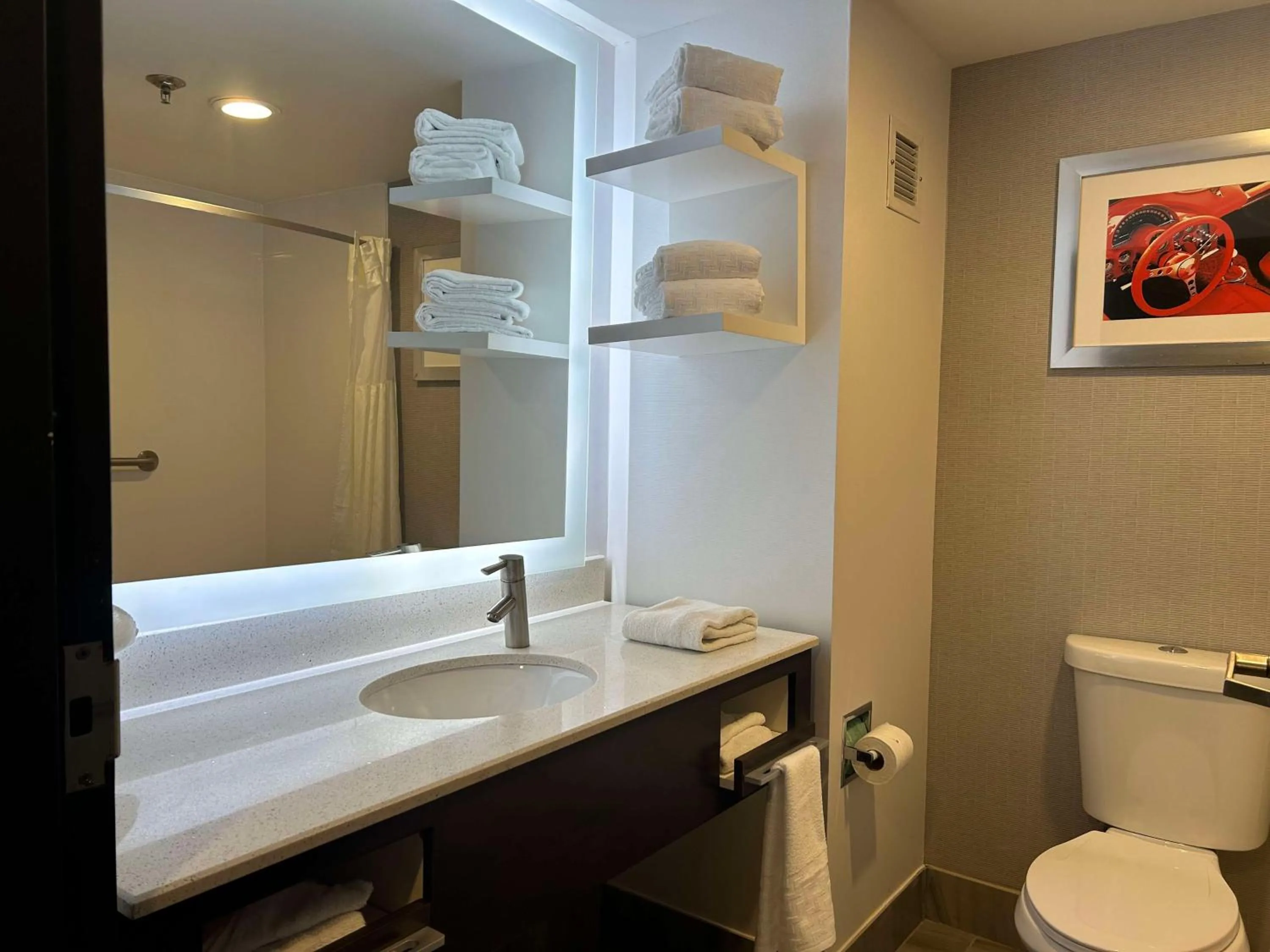 Bathroom in Best Western Carlisle South