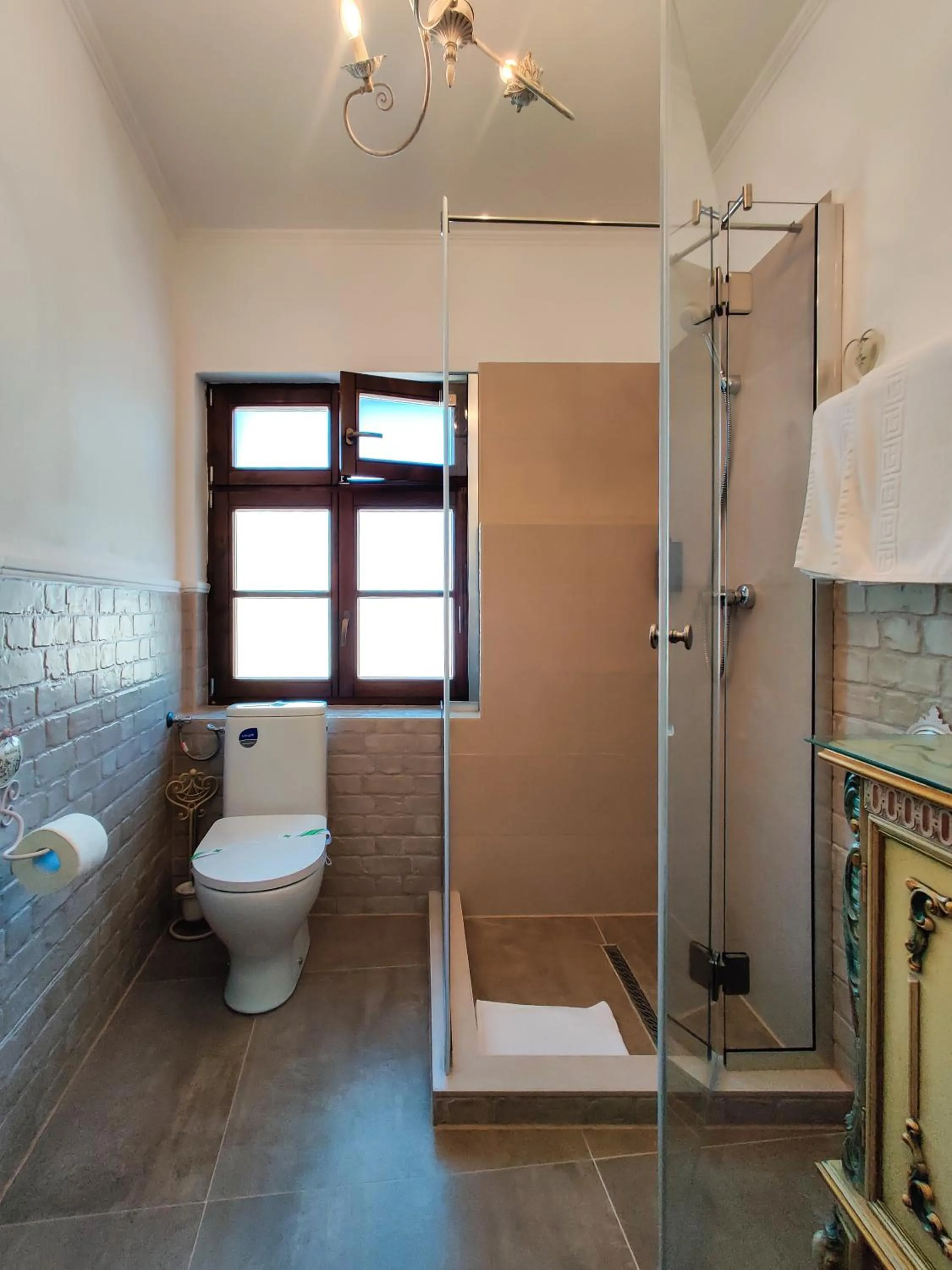 Shower in La Teo Pensiune si Pivnita