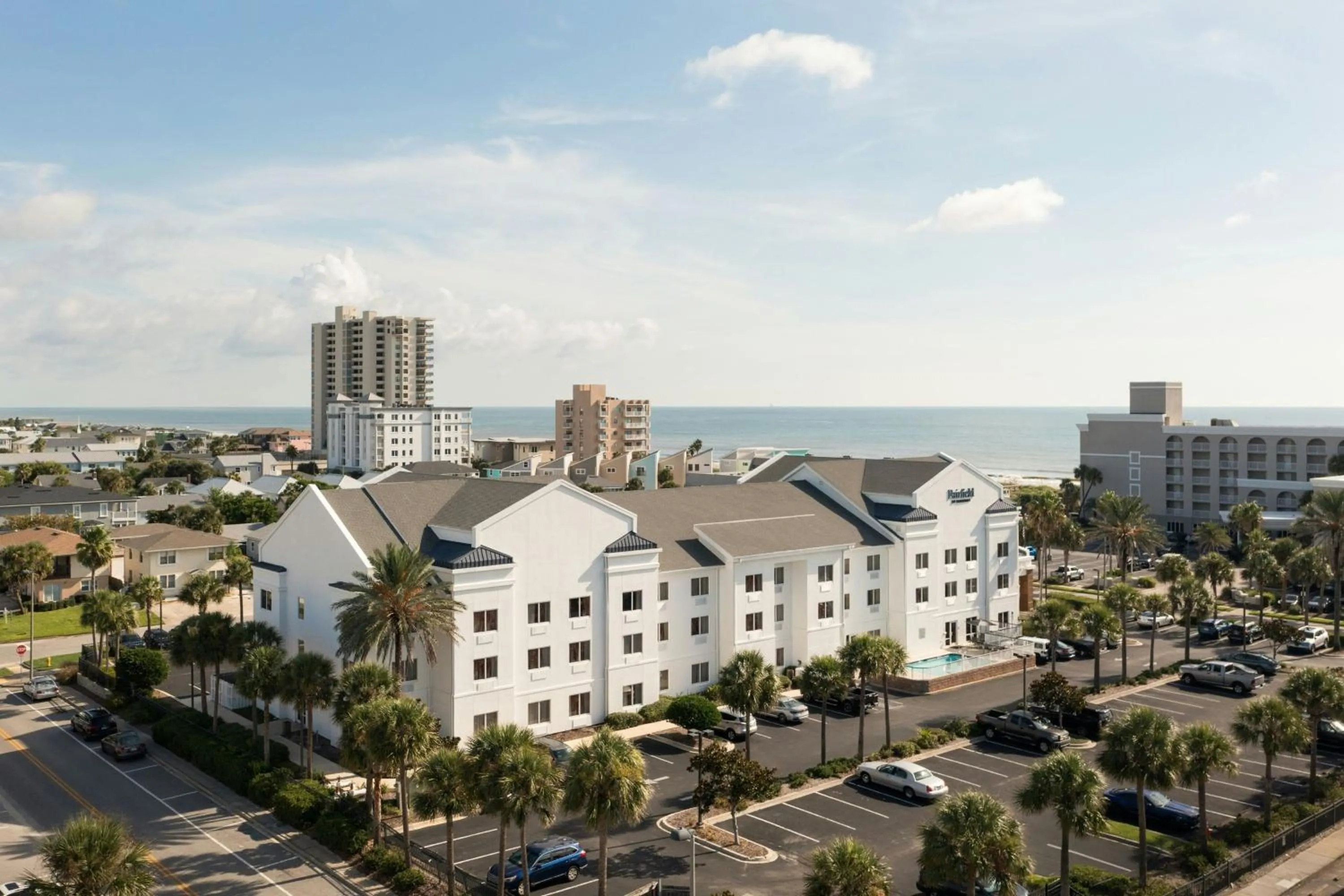 Property building in Fairfield Inn and Suites Jacksonville Beach