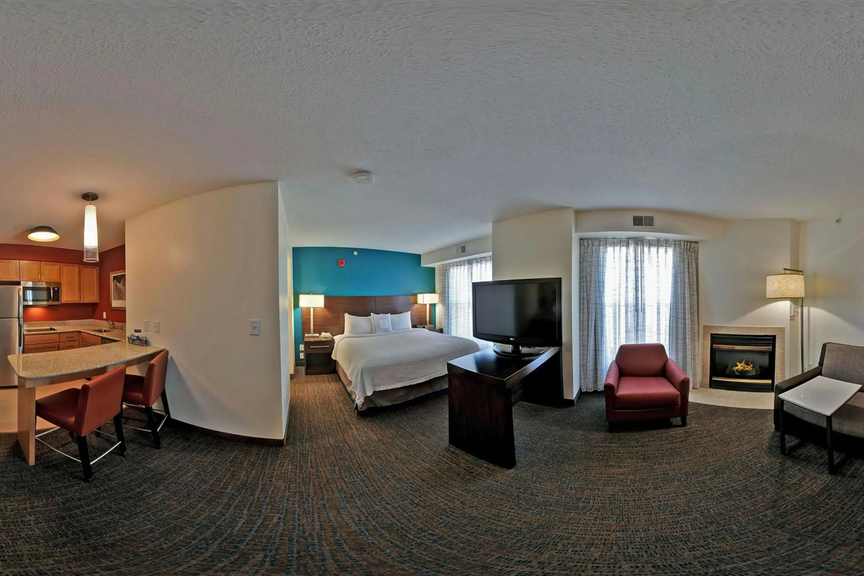 Photo of the whole room, Bed in Residence Inn by Marriott Dayton Beavercreek