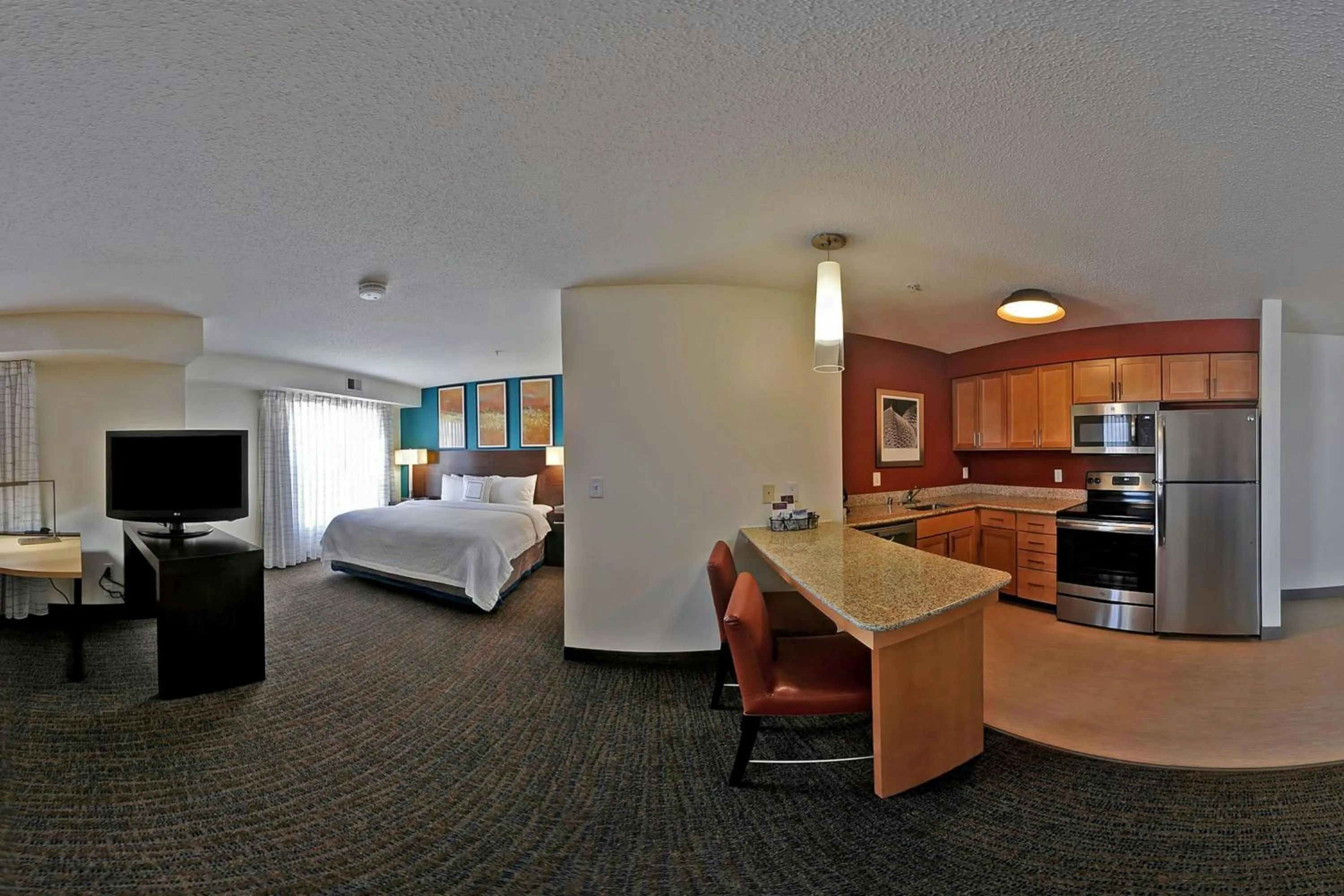 Photo of the whole room, Bed in Residence Inn by Marriott Dayton Beavercreek