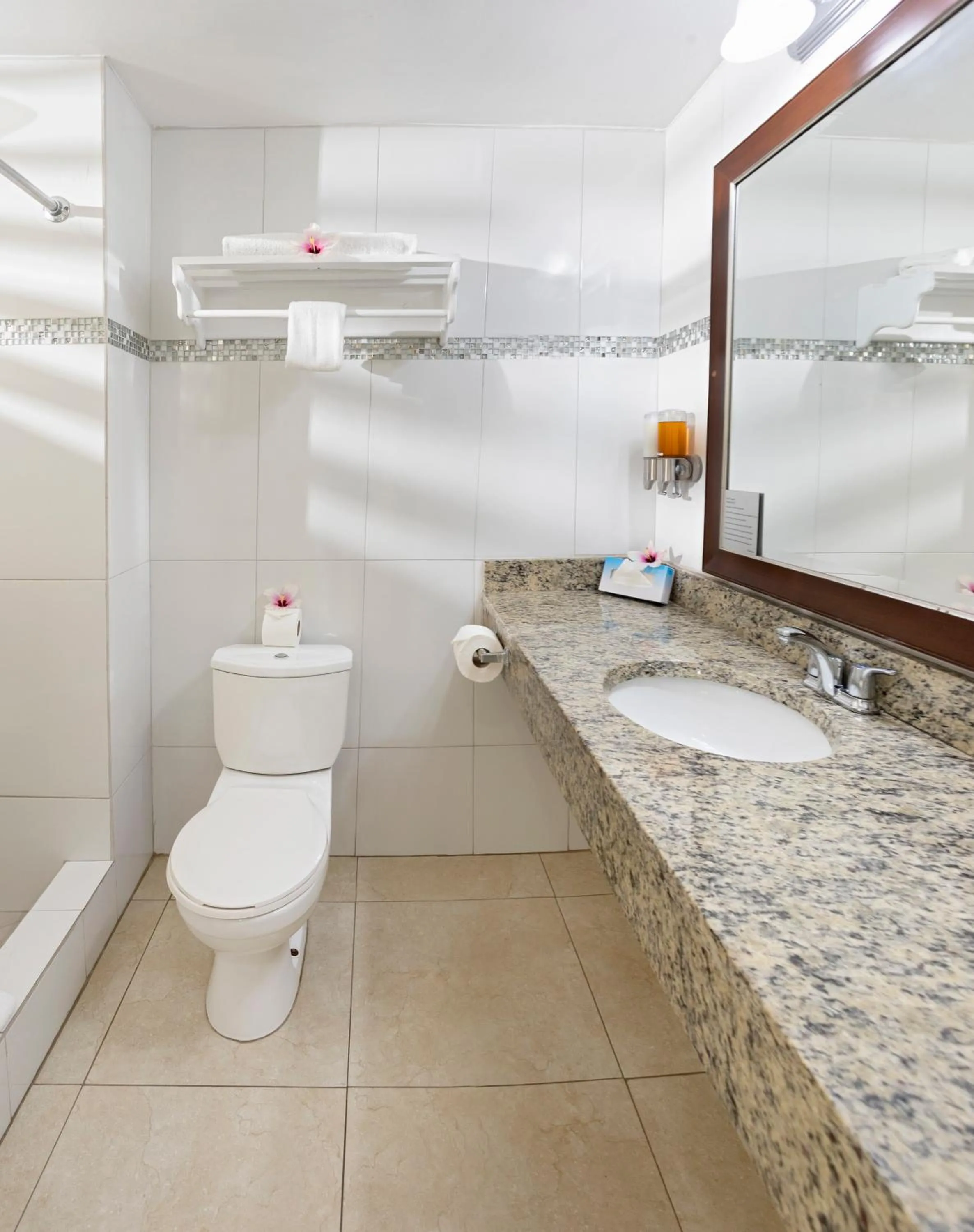 Toilet in Bay Gardens Hotel