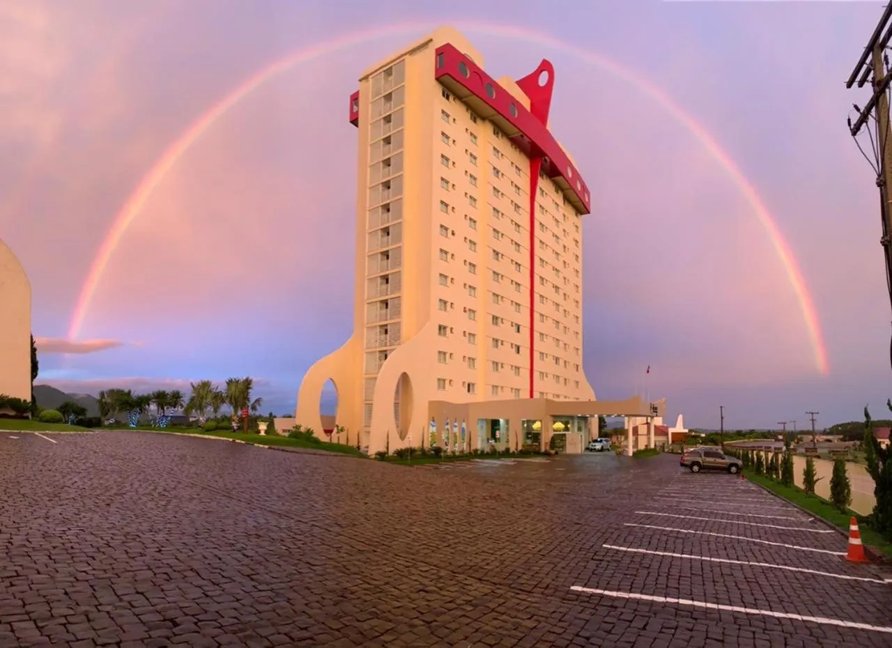 Sunset in Hotel Recanto Maestro