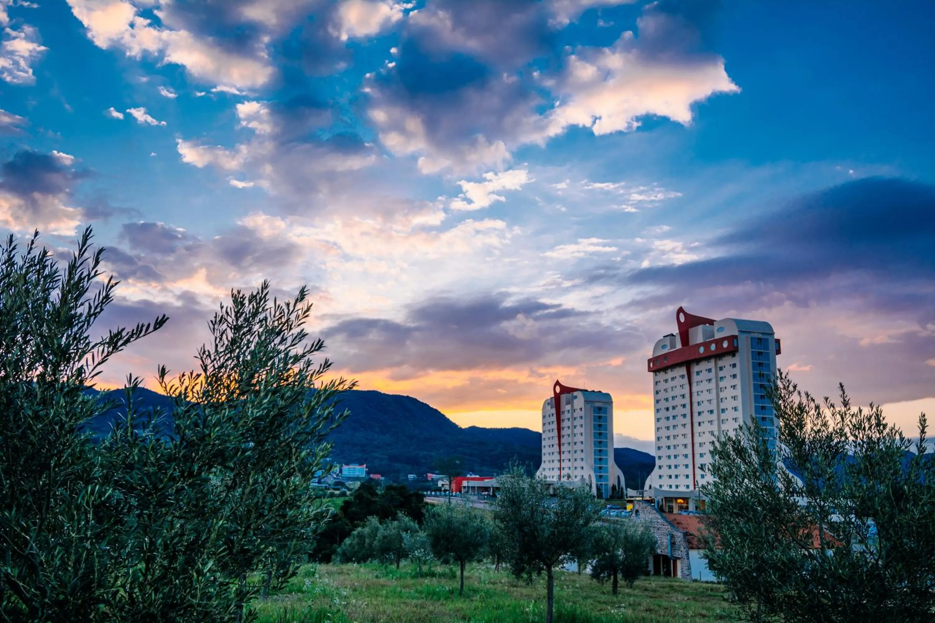 Property building in Hotel Recanto Maestro