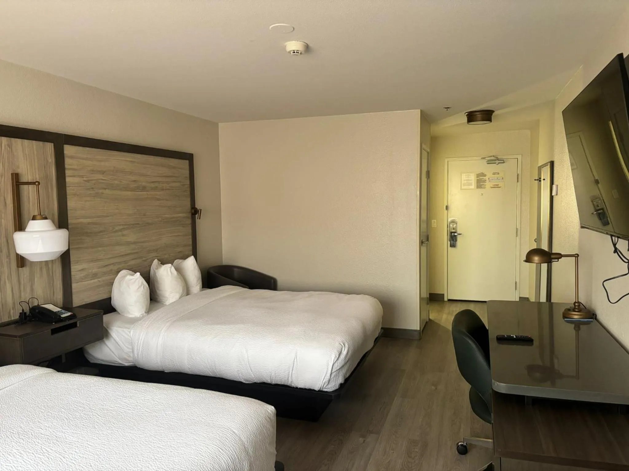 Bed in Fairfield Inn & Suites Corpus Christi