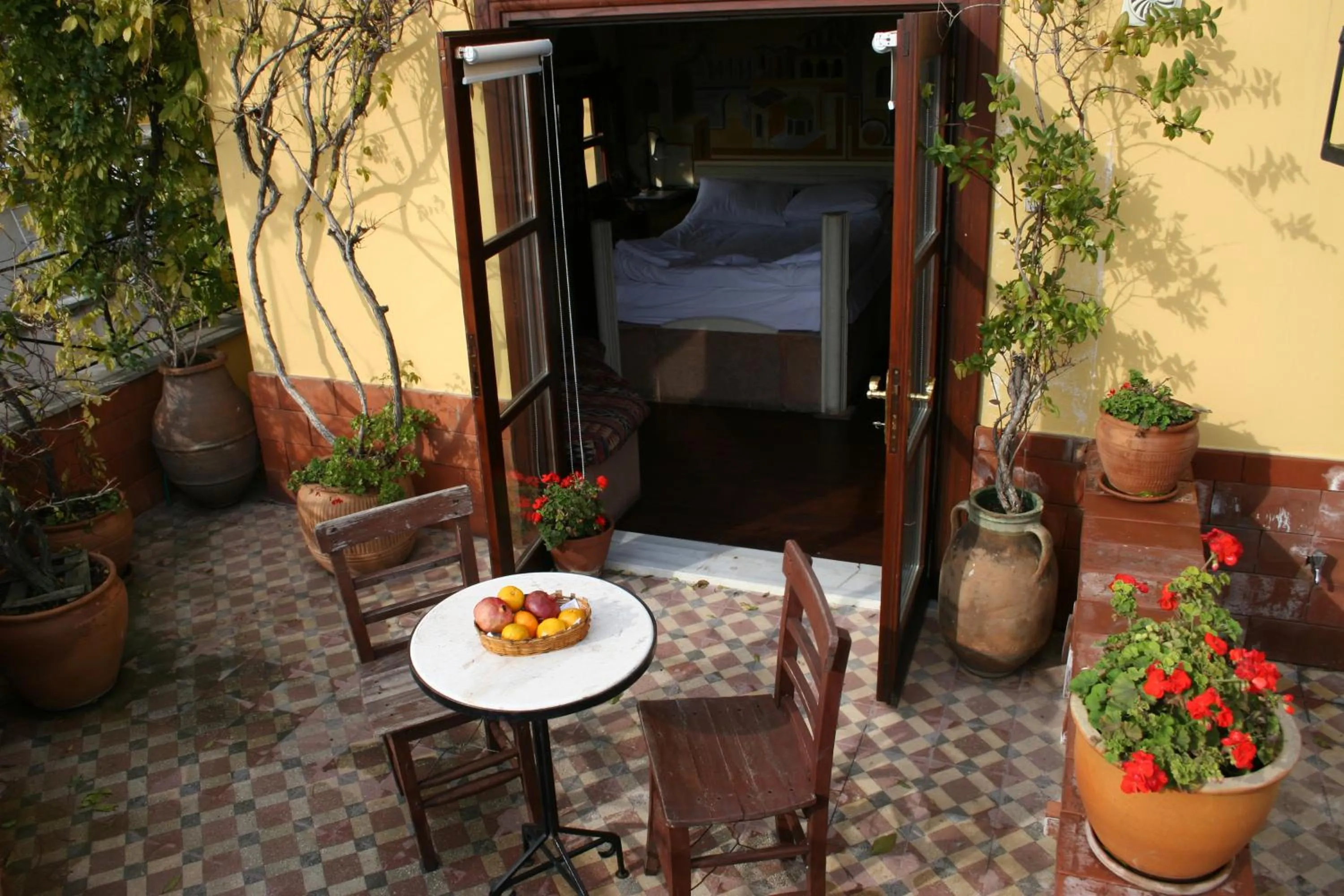 Balcony/Terrace in Hotel Empress Zoe
