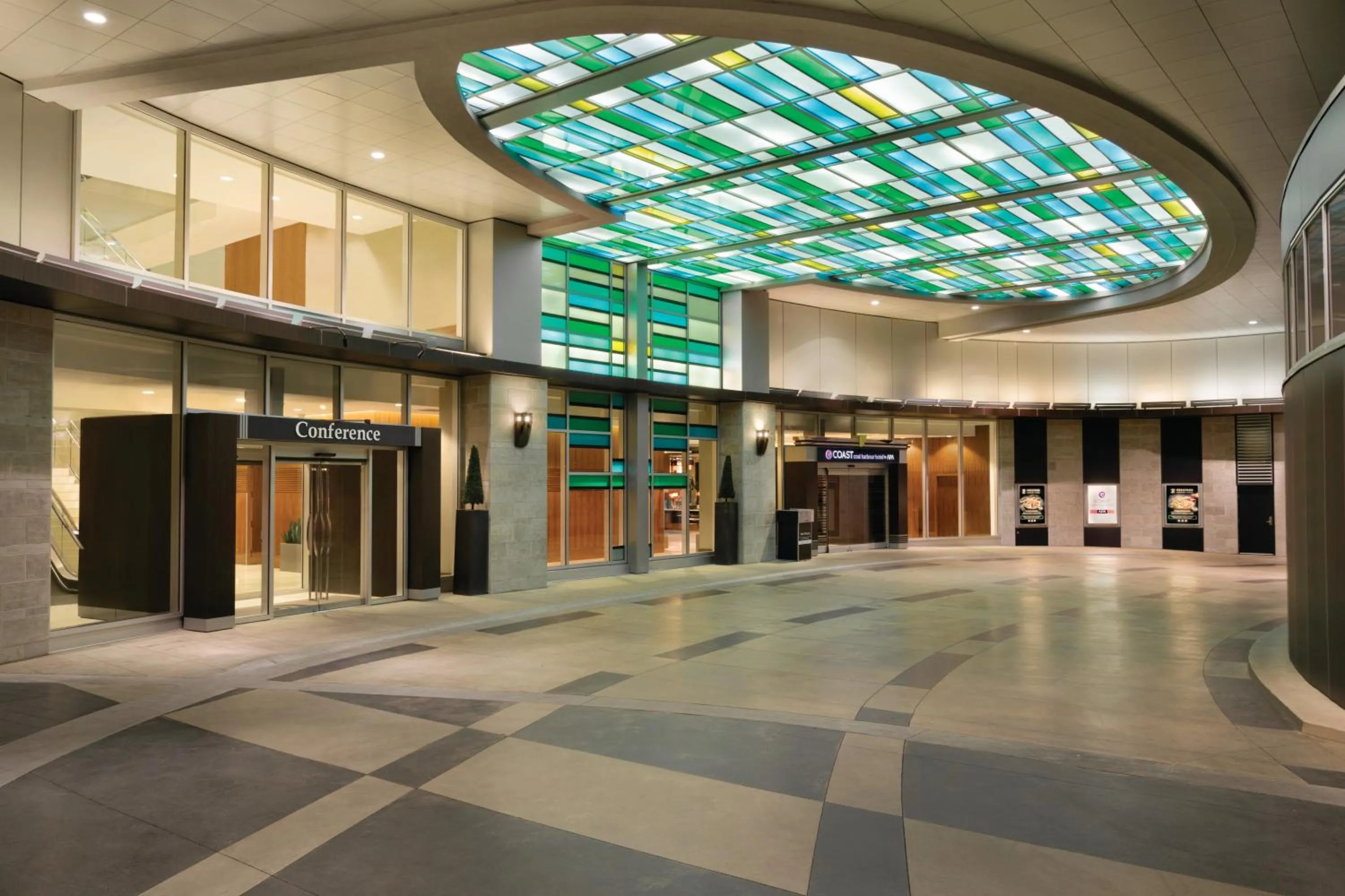 Facade/entrance in Coast Coal Harbour Vancouver Hotel by APA