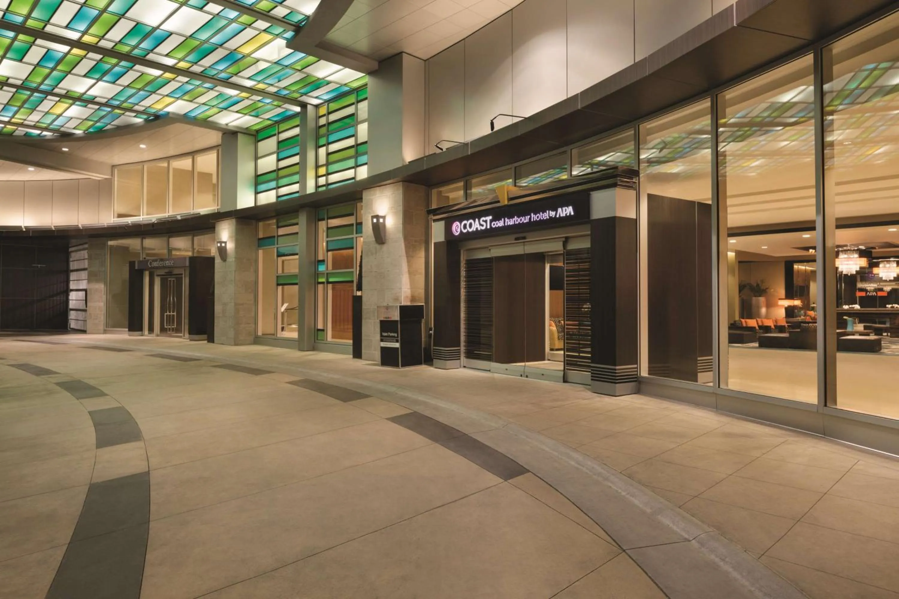 Property building in Coast Coal Harbour Vancouver Hotel by APA