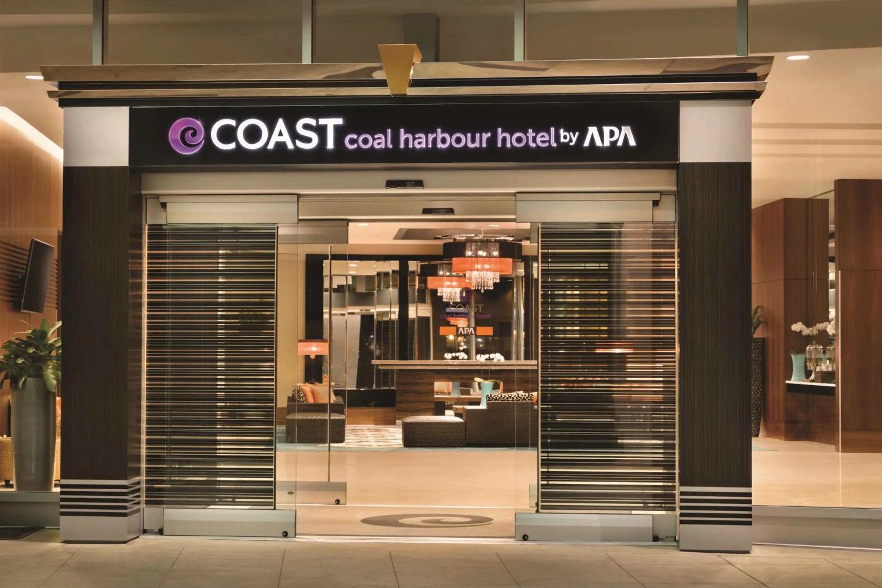 Property building in Coast Coal Harbour Vancouver Hotel by APA