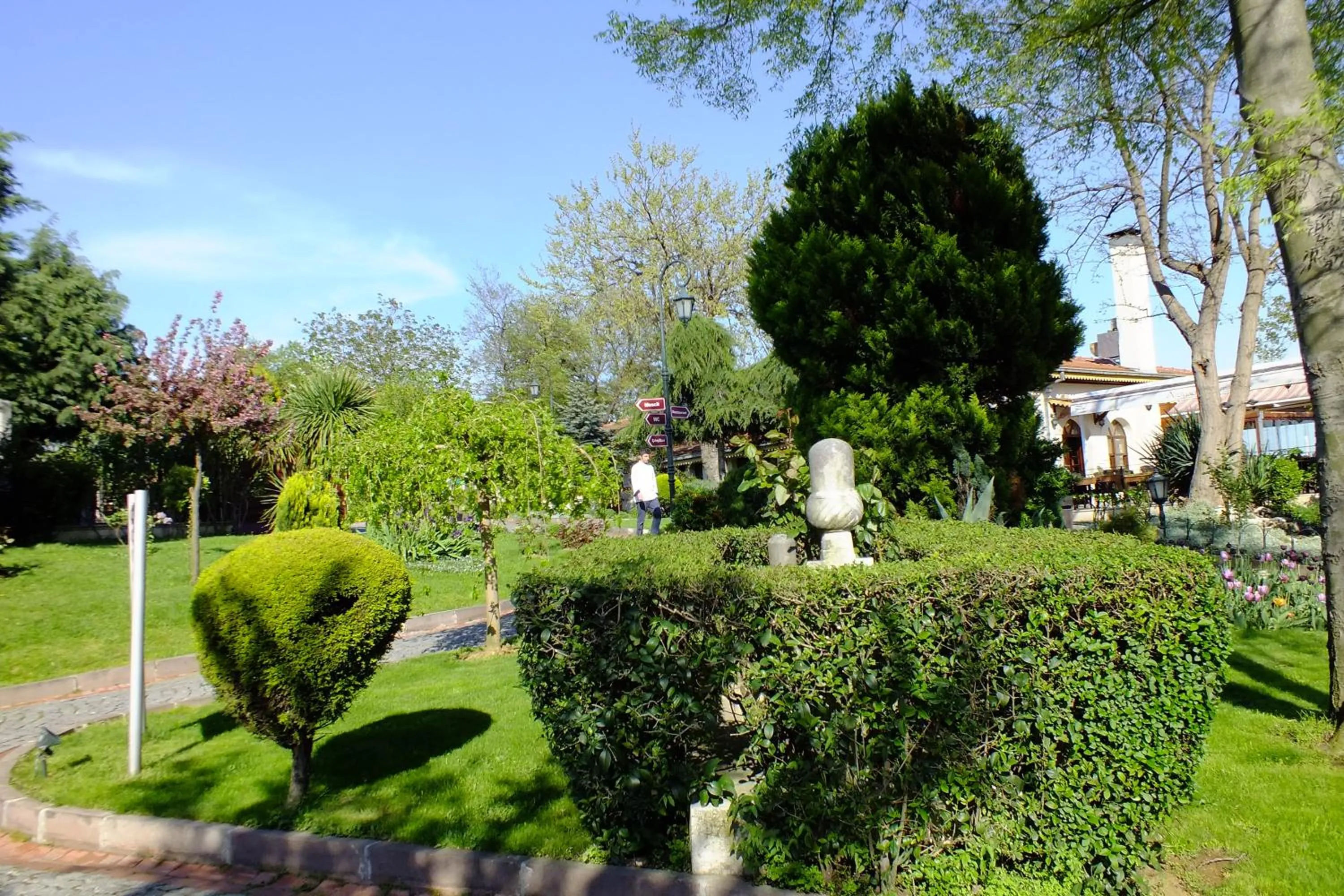 Garden in Turquhouse Hotel