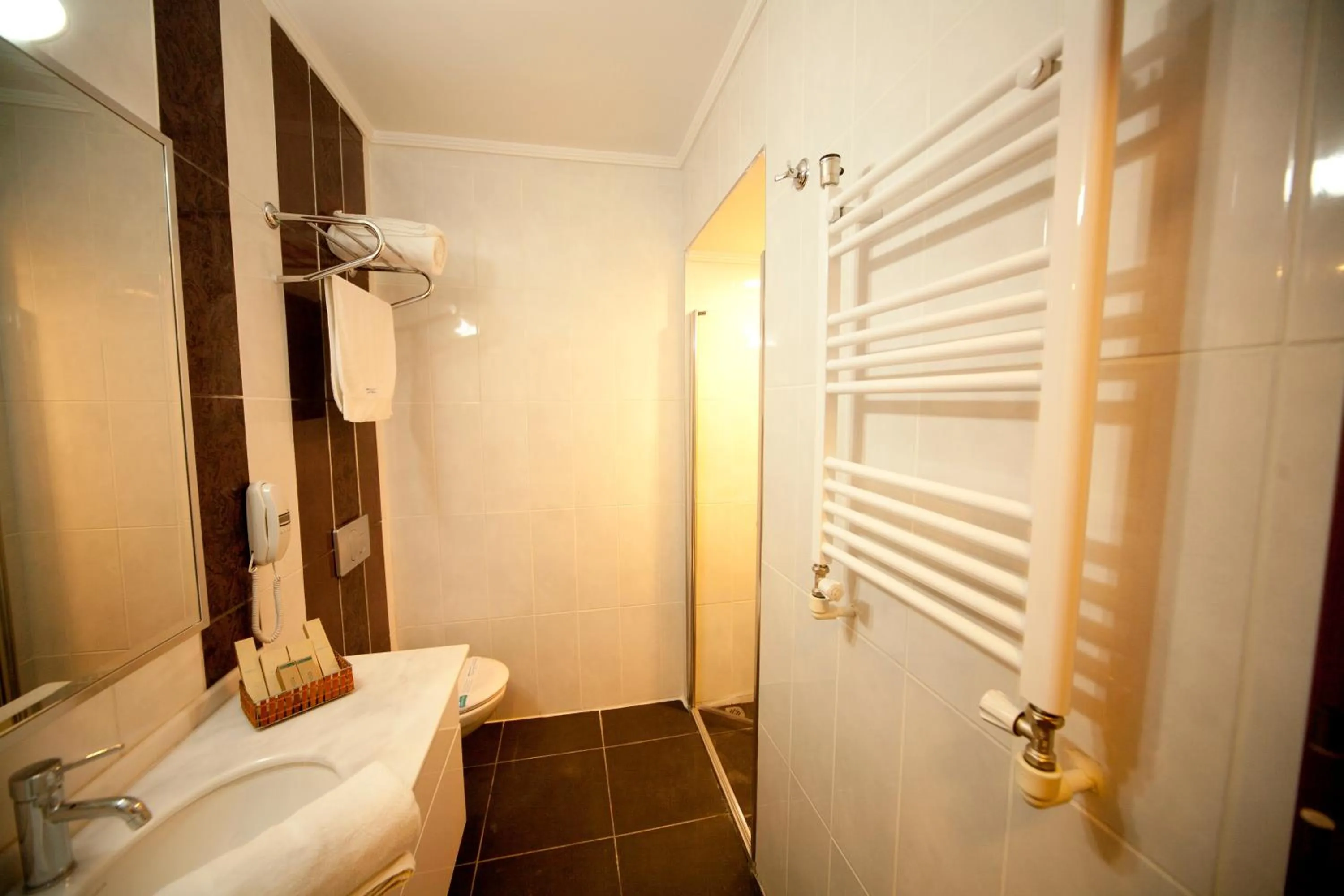 Shower in Turquhouse Hotel