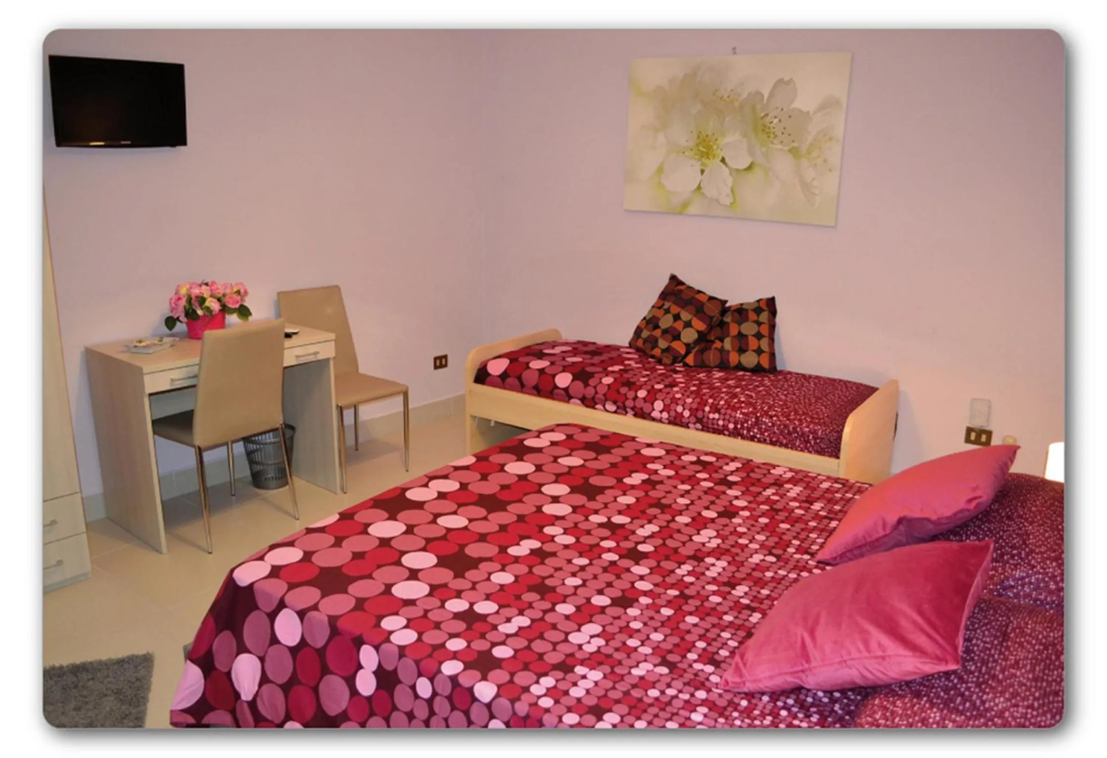 Bed in B&B Monica's House