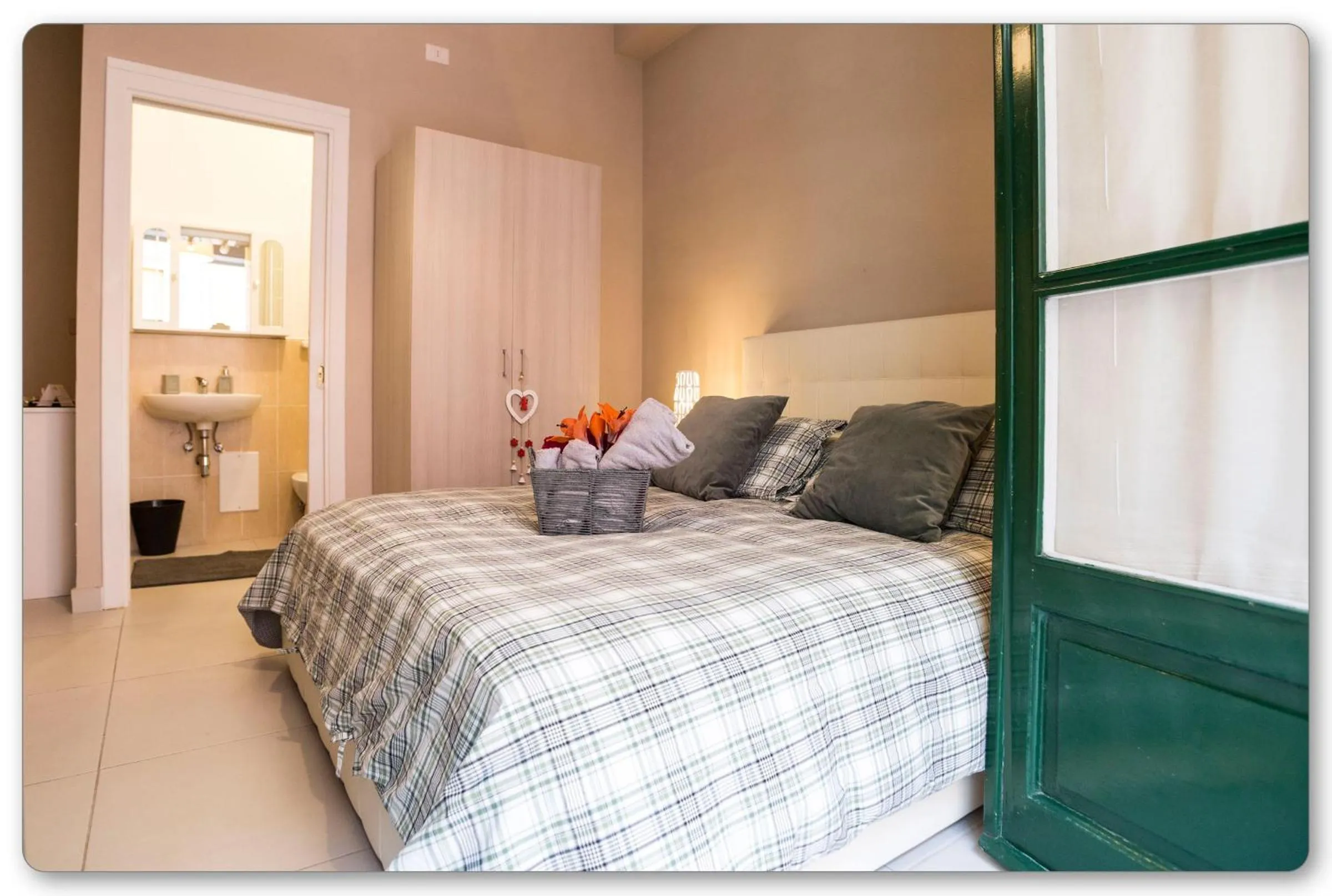 Bed in B&B Monica's House