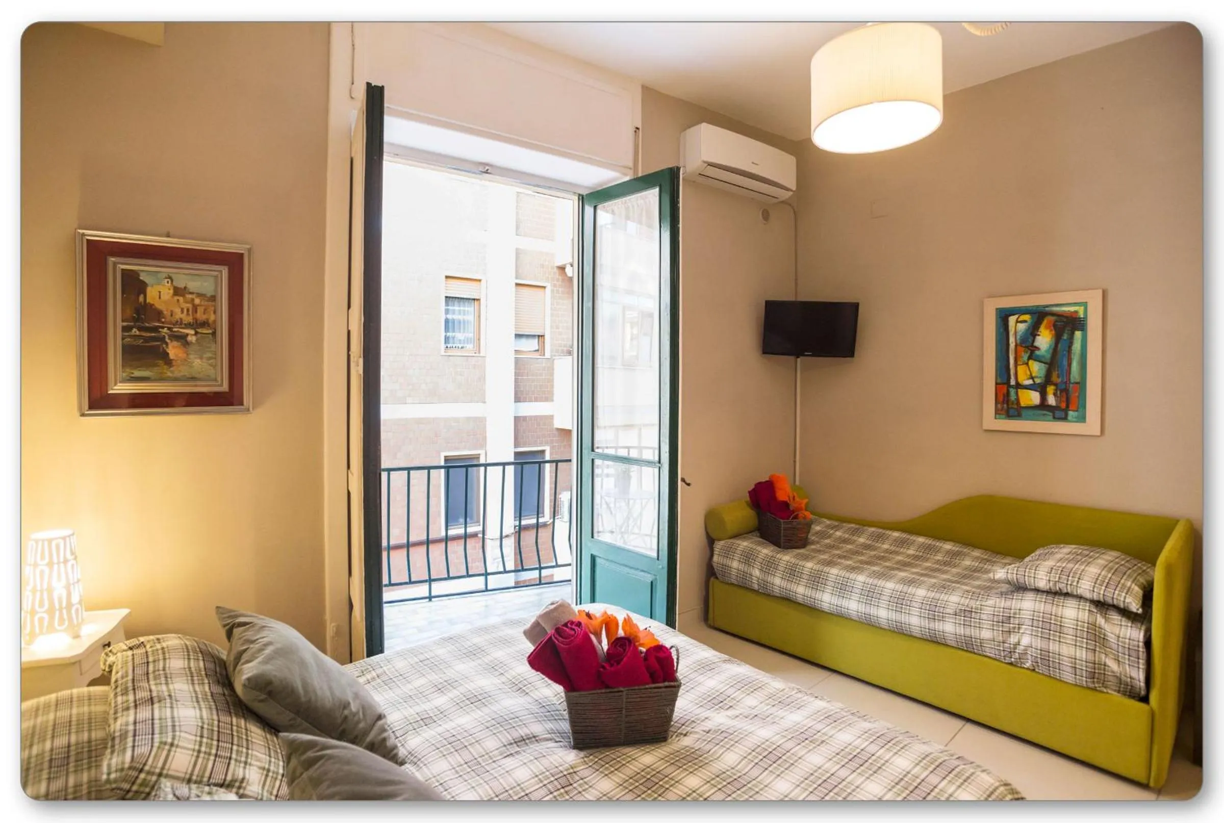 Bed in B&B Monica's House