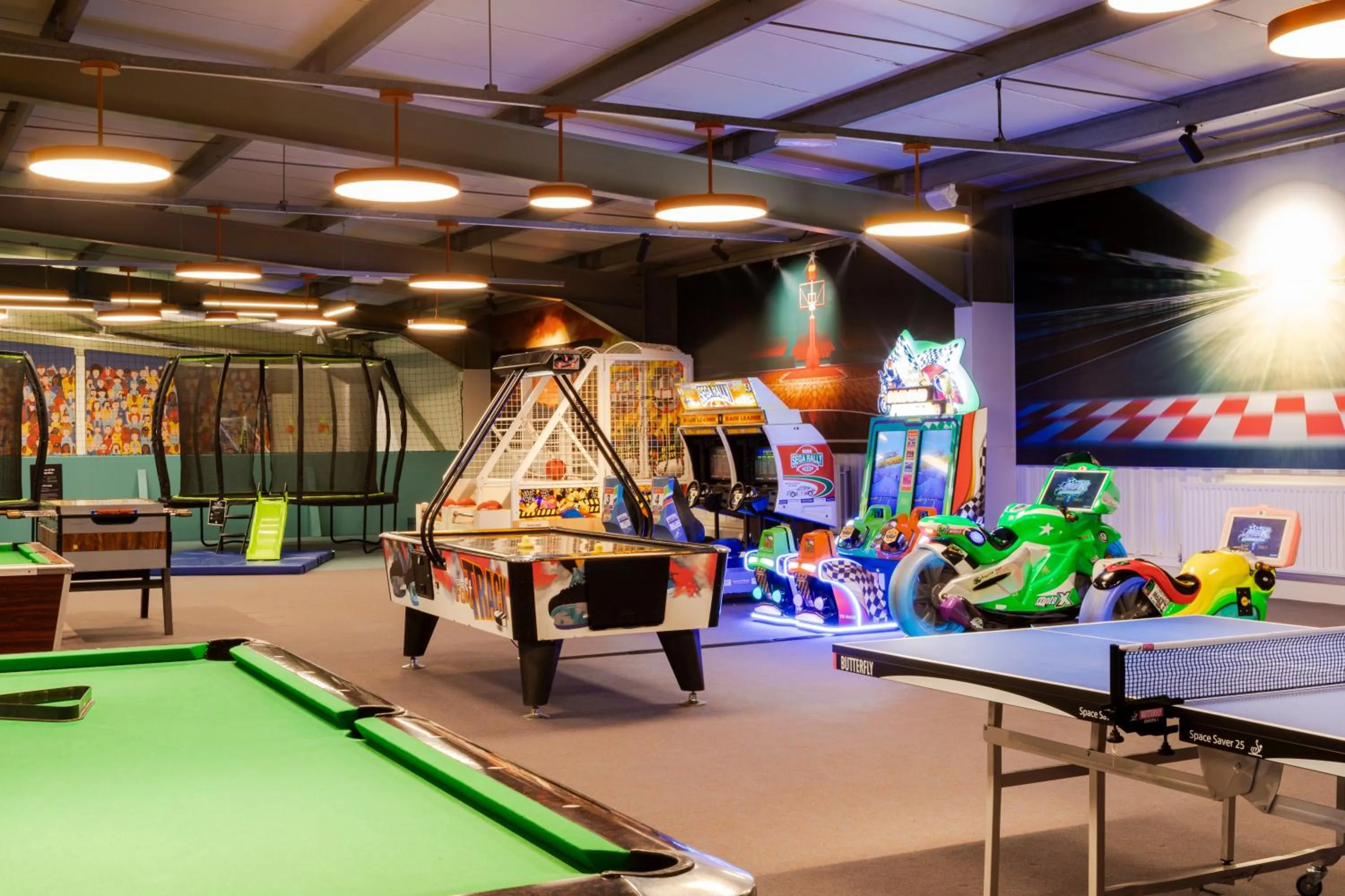 Children play ground in Moonfleet Manor Hotel