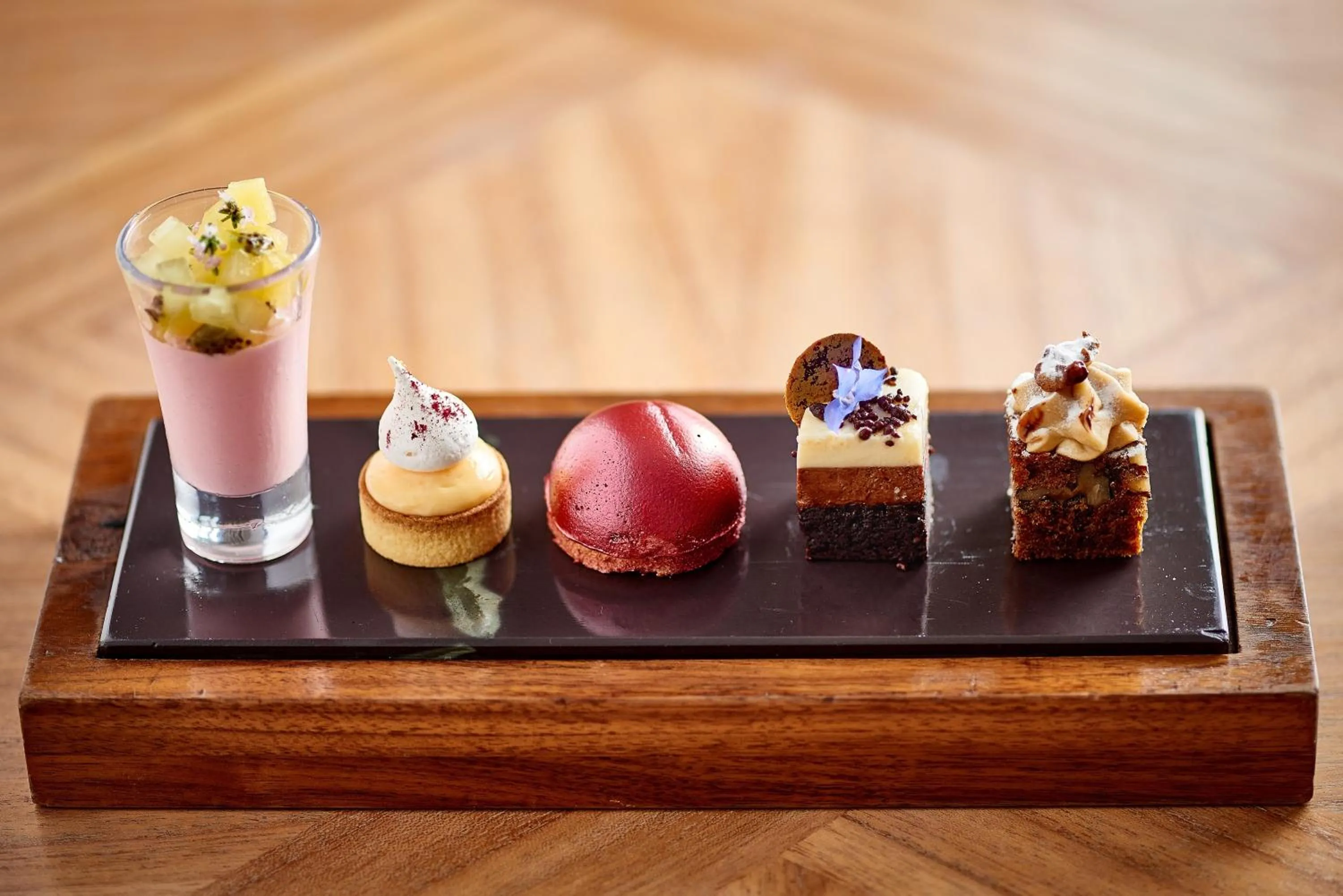 Food close-up in Buckland Manor - A Relais & Chateaux Hotel