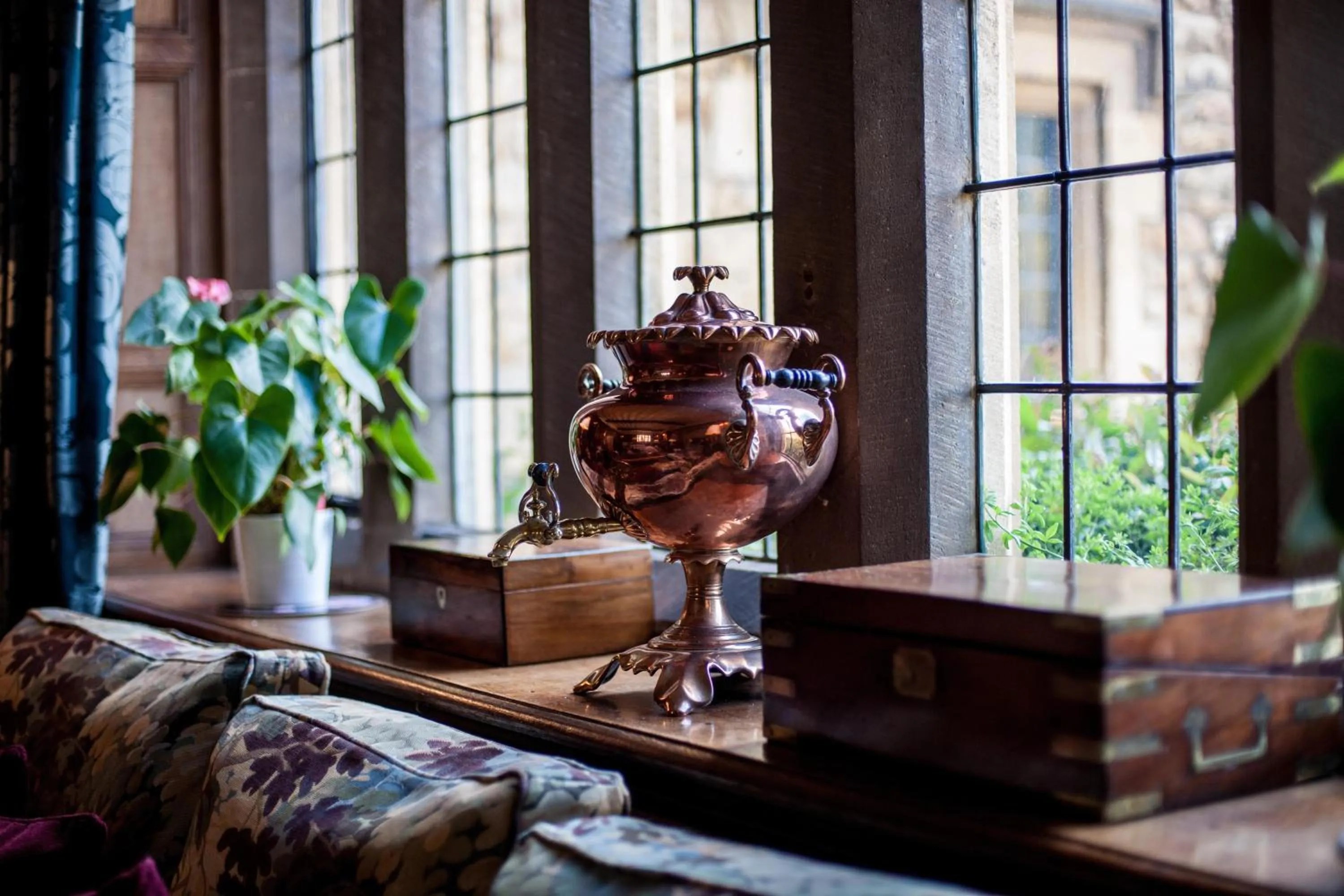 Decorative detail in Buckland Manor - A Relais & Chateaux Hotel