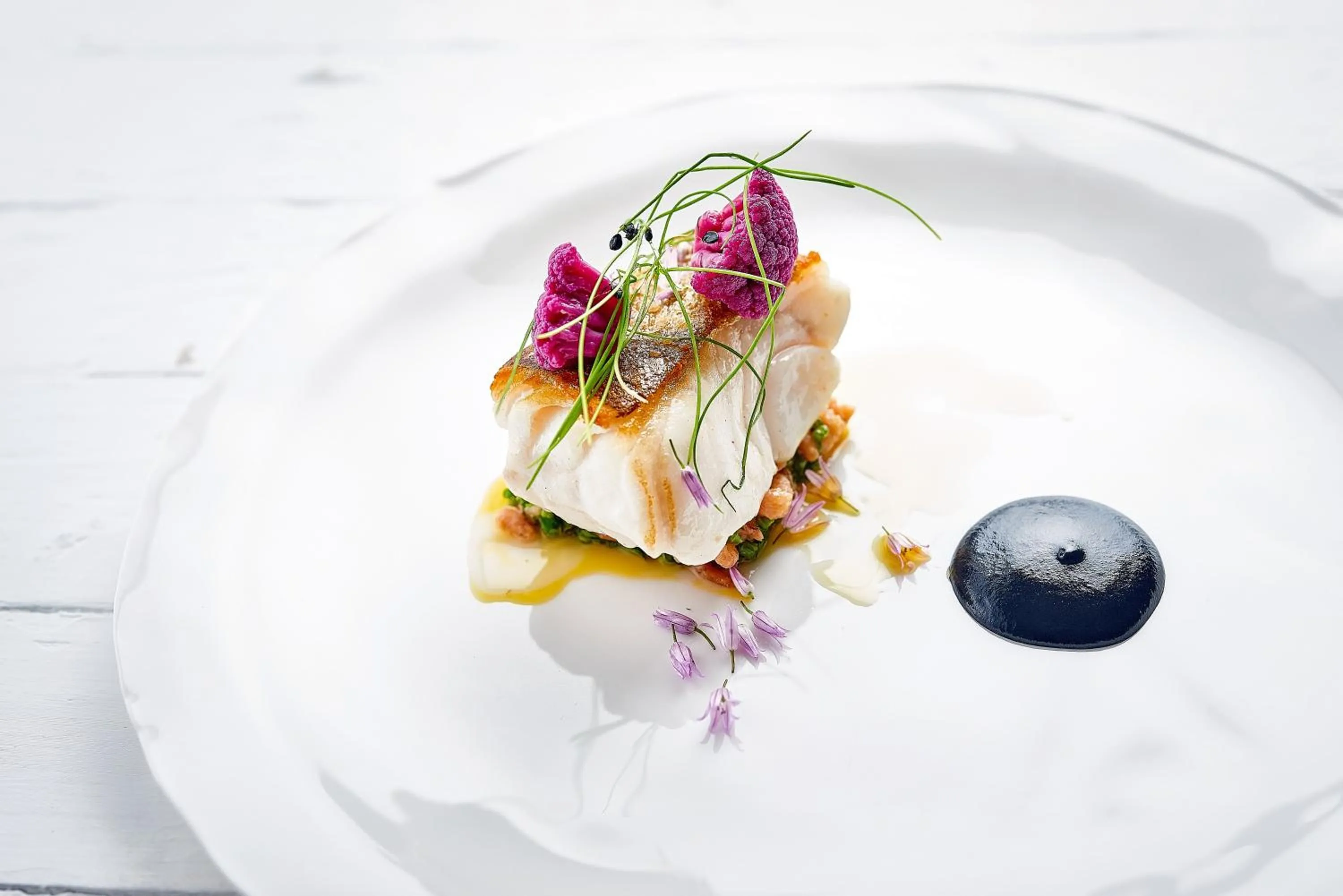 Food close-up in Buckland Manor - A Relais & Chateaux Hotel