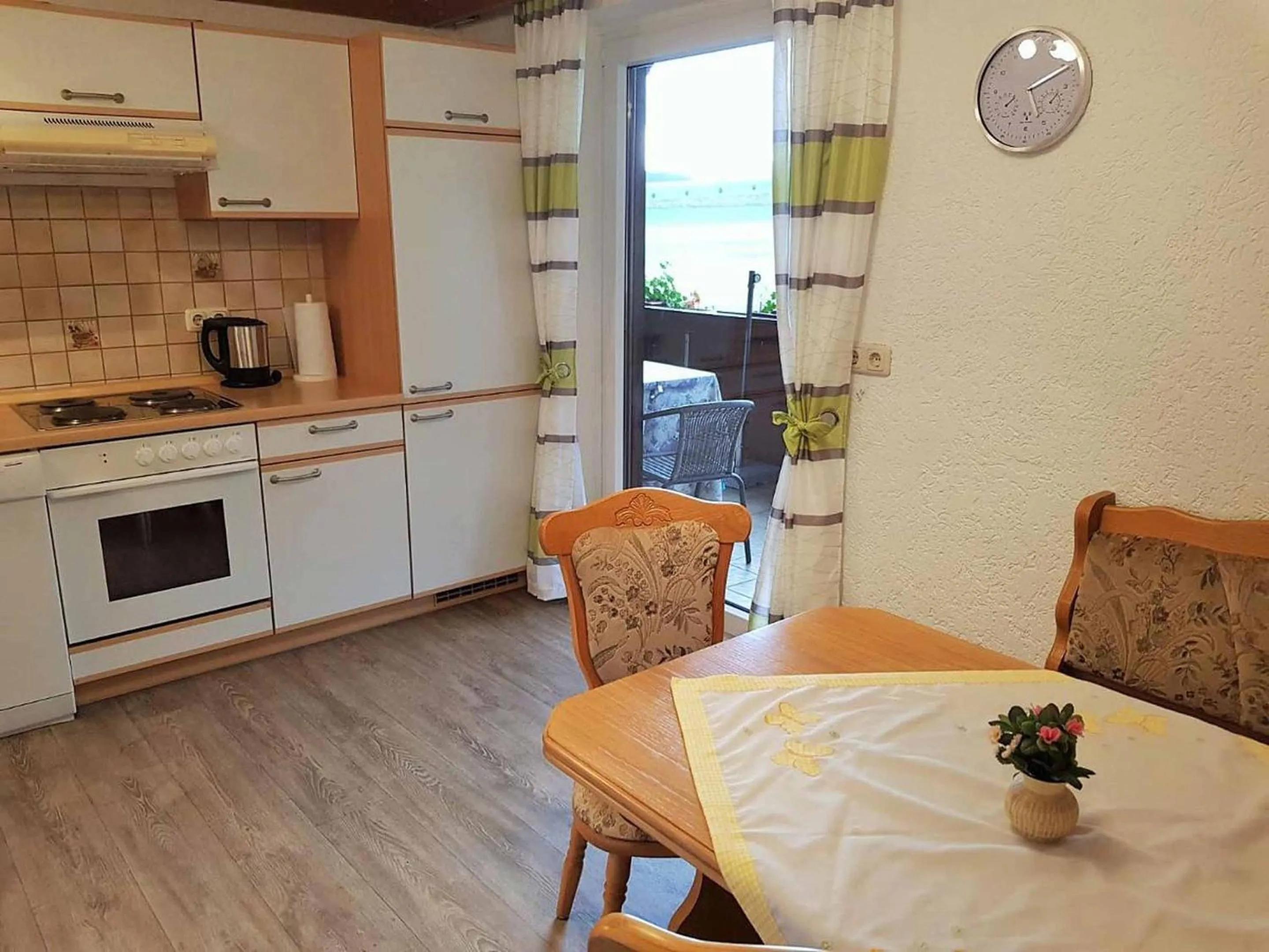 Coffee/tea facilities in Ferienwohnung Wenzl