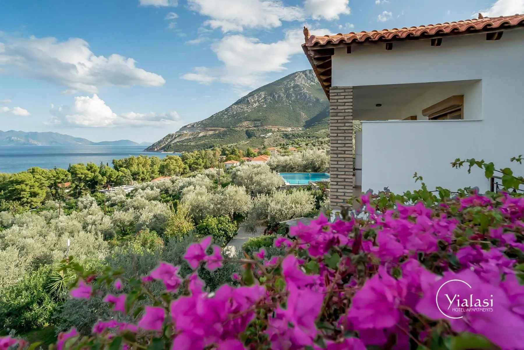 Sea view in Yialasi Hotel