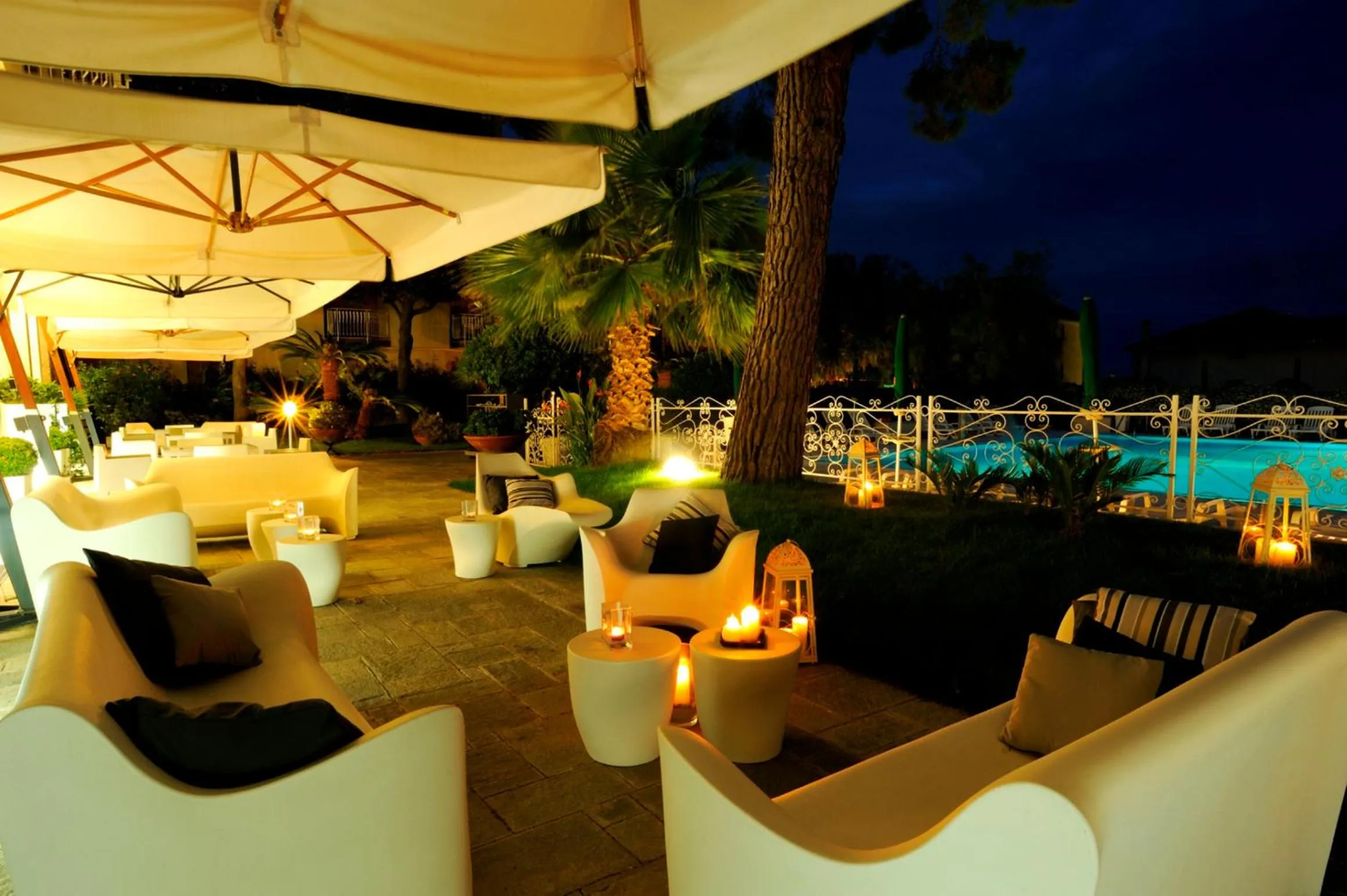 Patio in Residence Oliveto