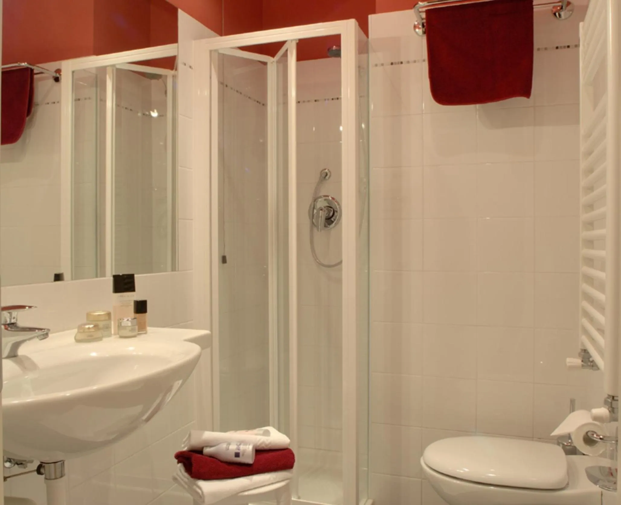 Shower in Residence Oliveto