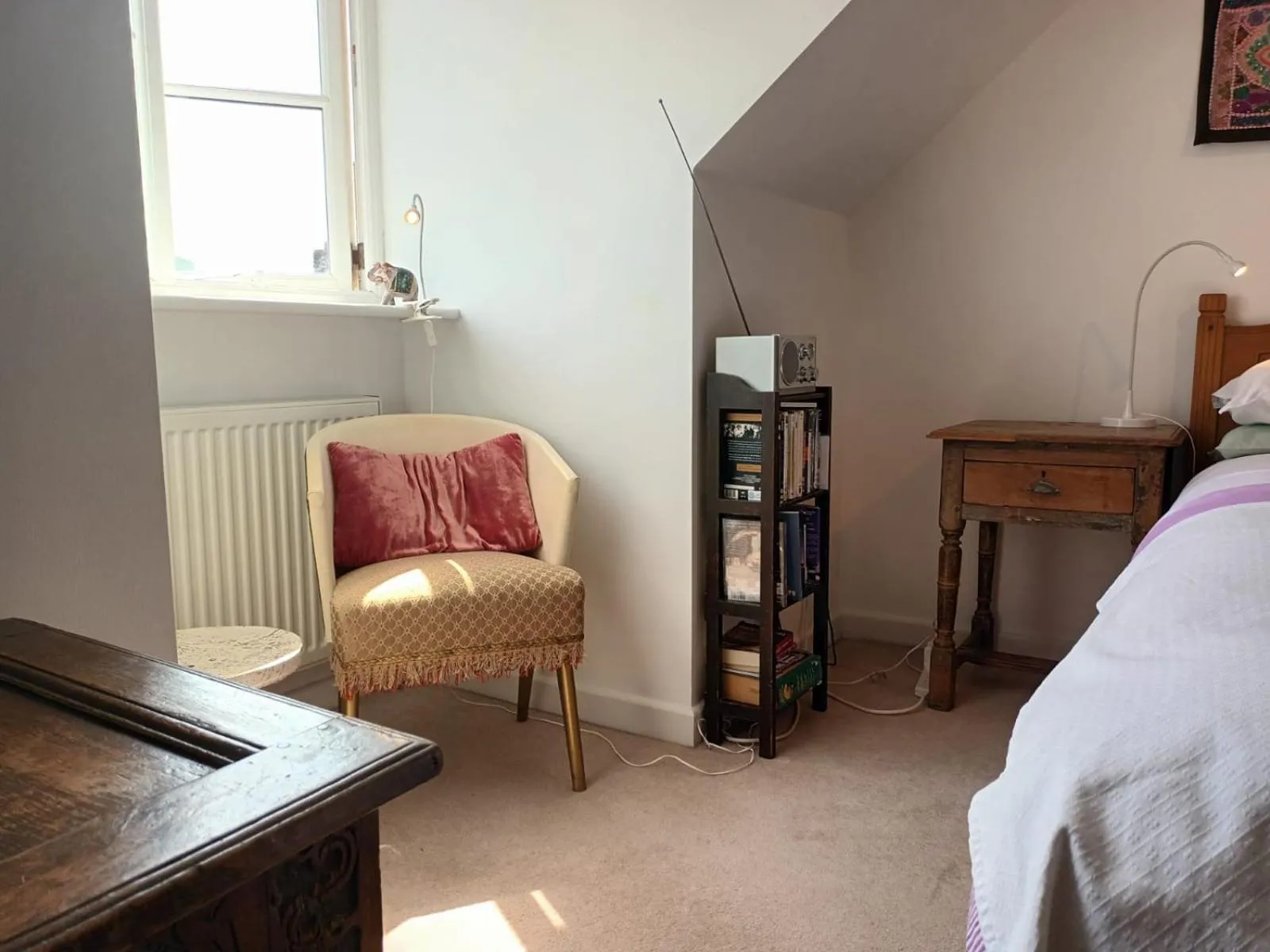 Living room, Bed in Chez Jo