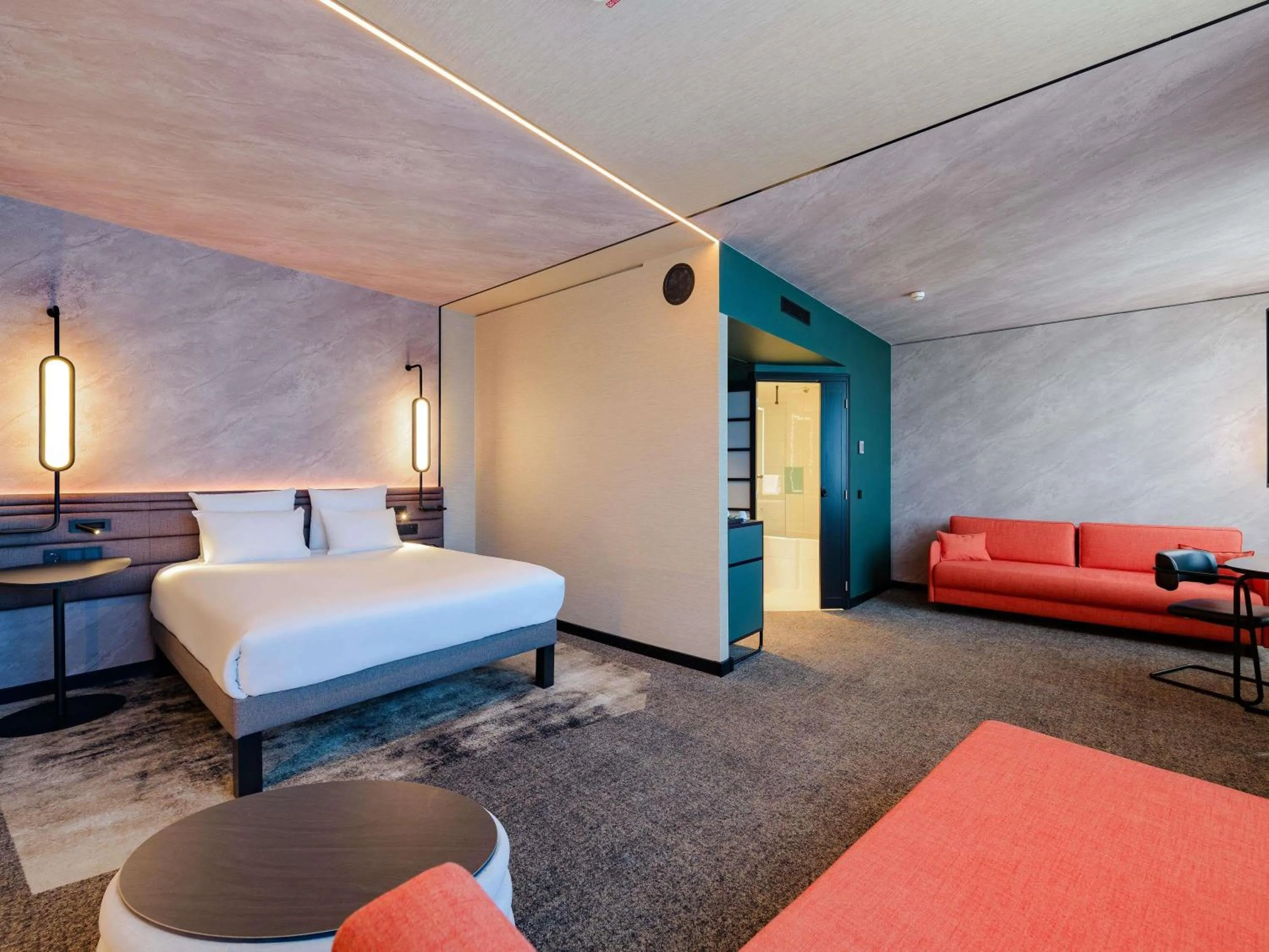 Bedroom, Bed in Novotel München Airport