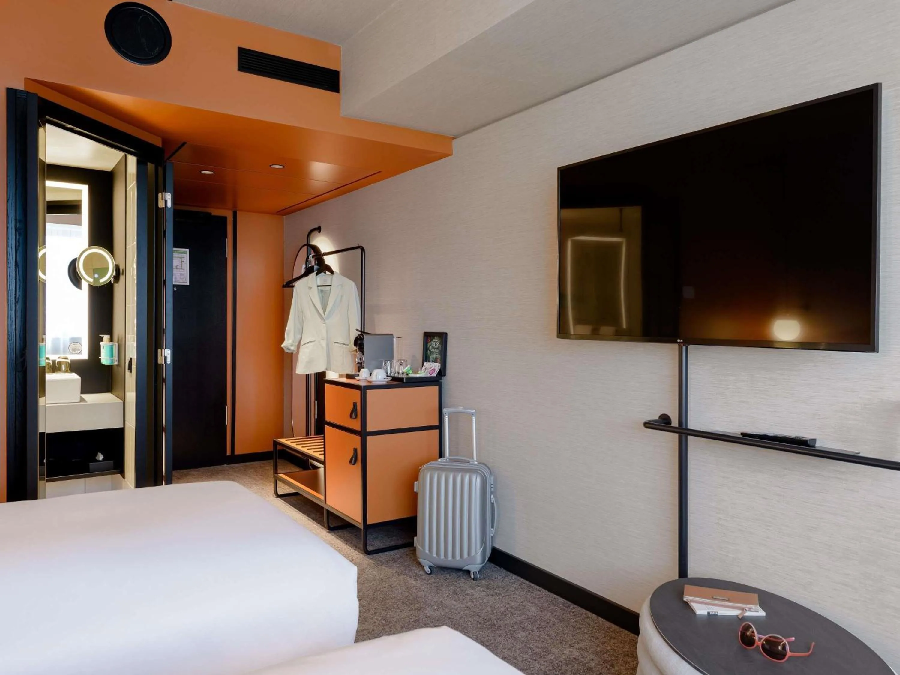 Bedroom, Bed in Novotel München Airport