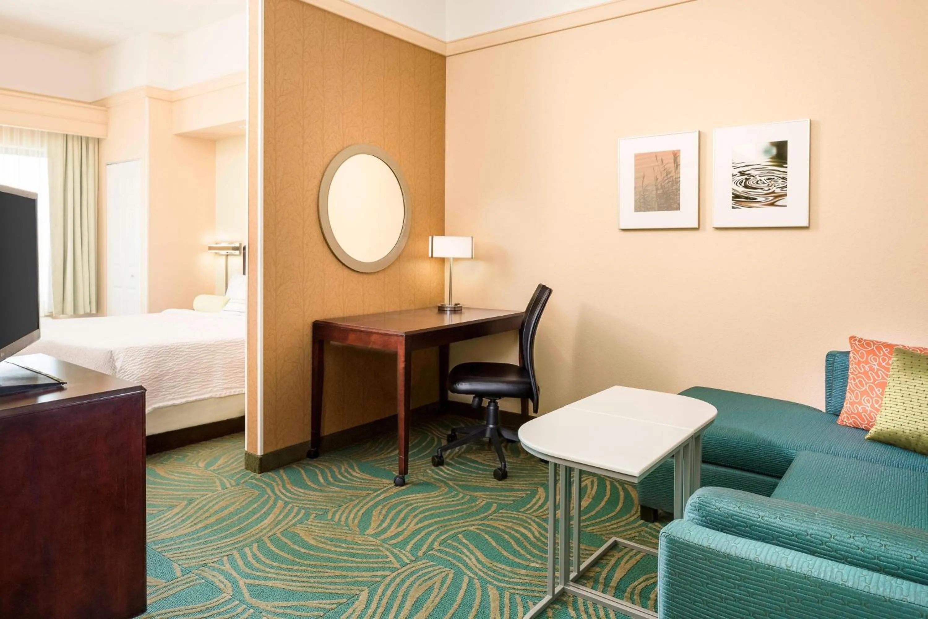 Photo of the whole room, Bed in SpringHill Suites by Marriott Cheyenne