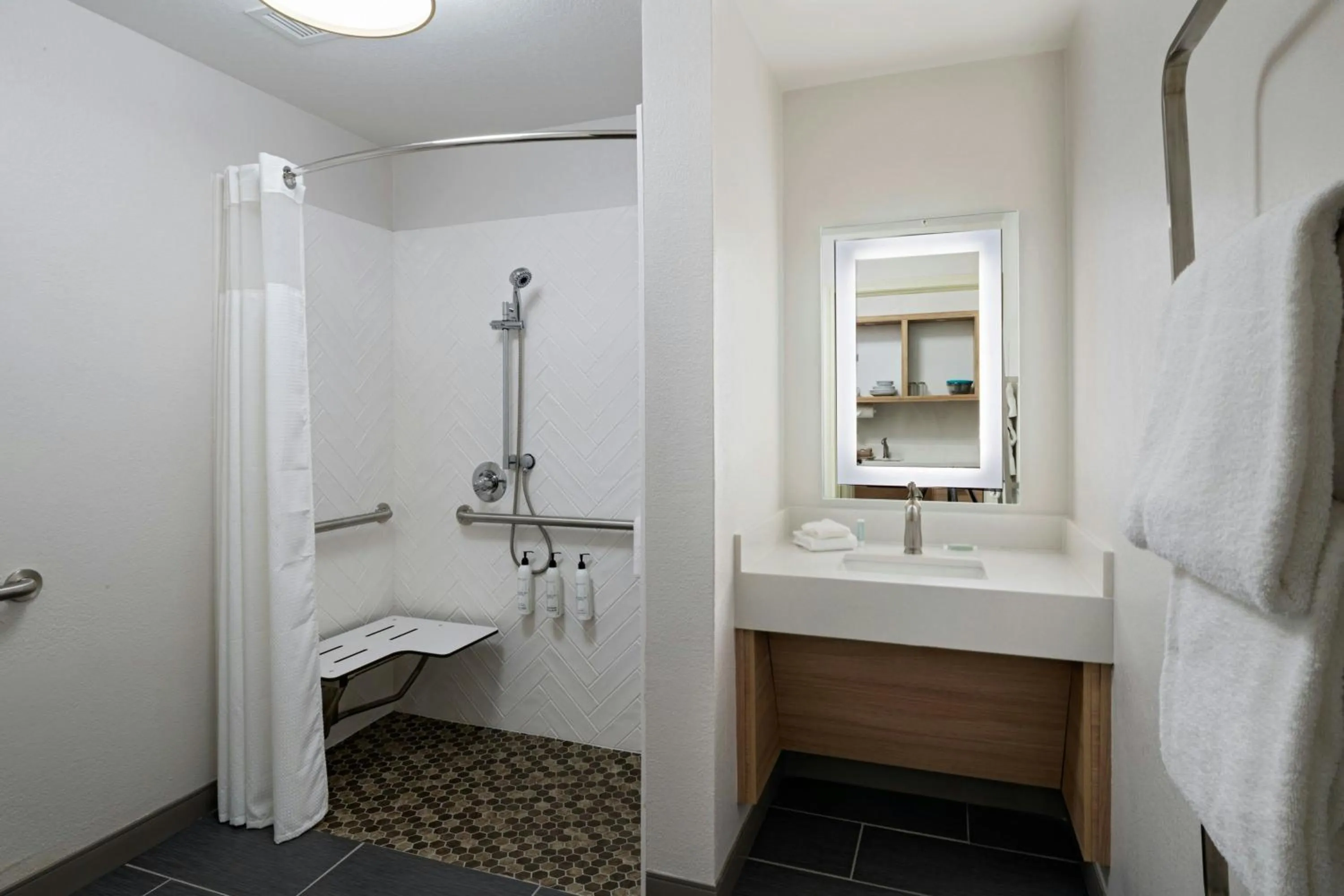 Bathroom in TownePlace Suites Lubbock