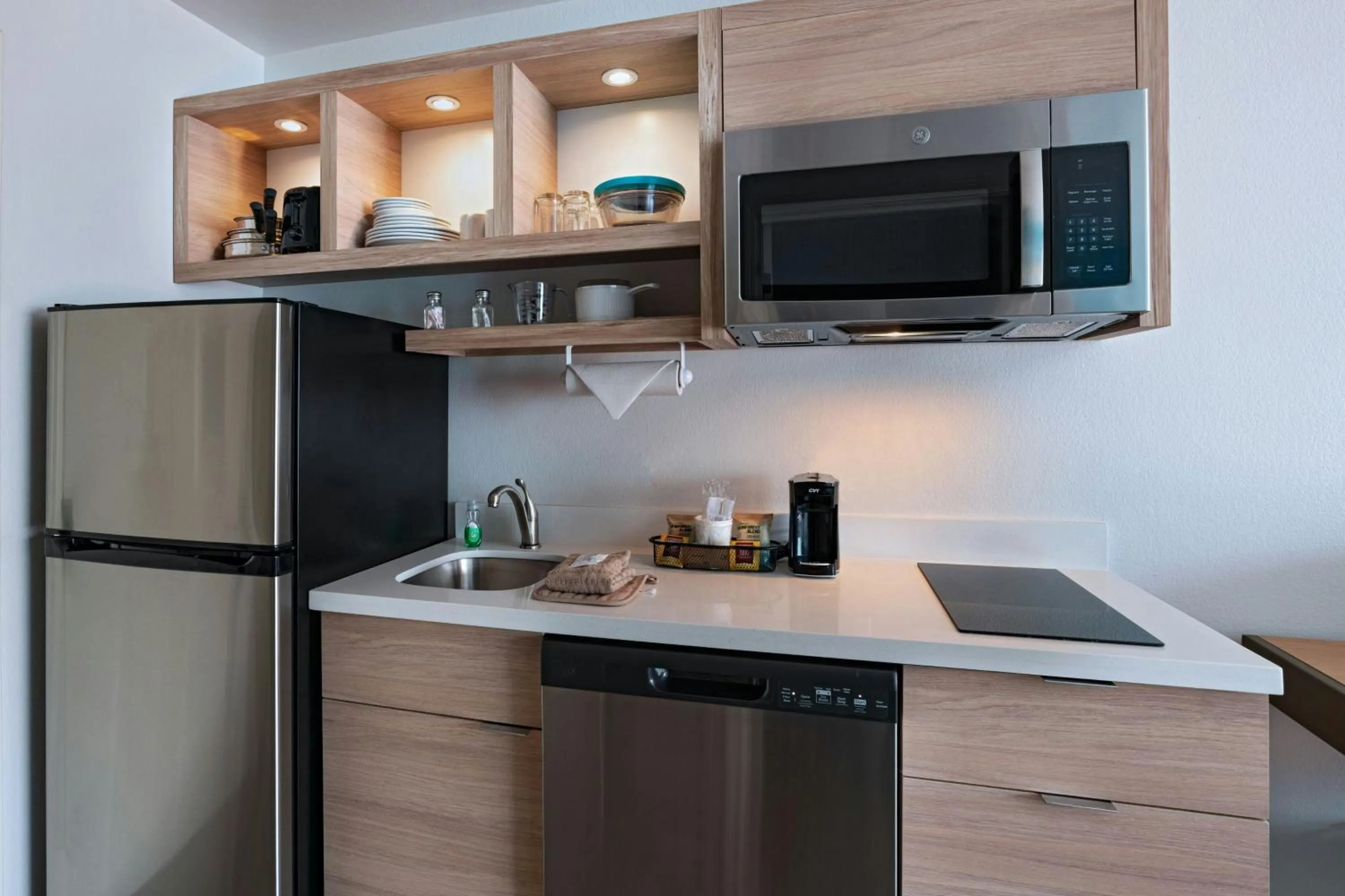 Kitchen or kitchenette in TownePlace Suites Lubbock