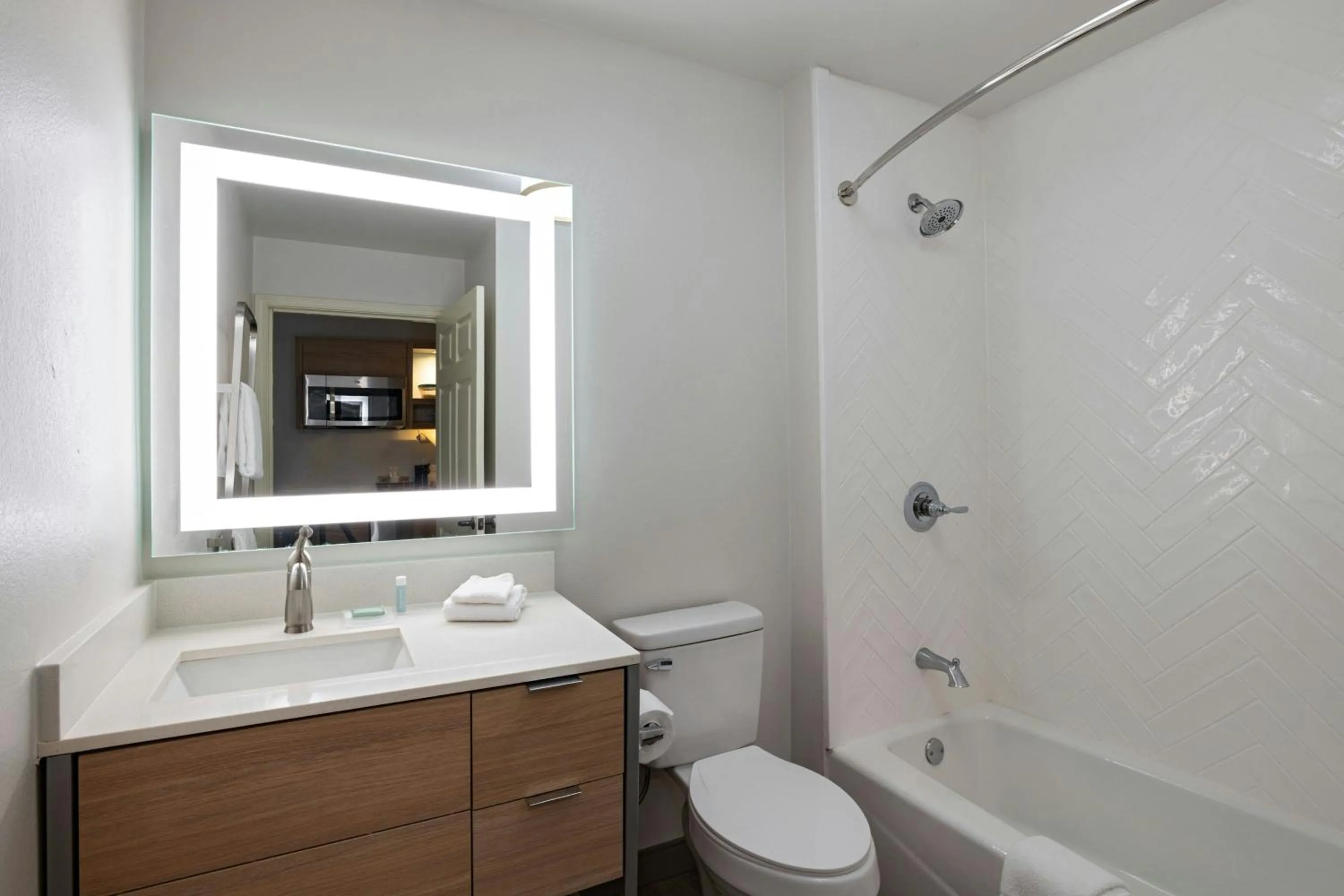 Bathroom in TownePlace Suites Lubbock