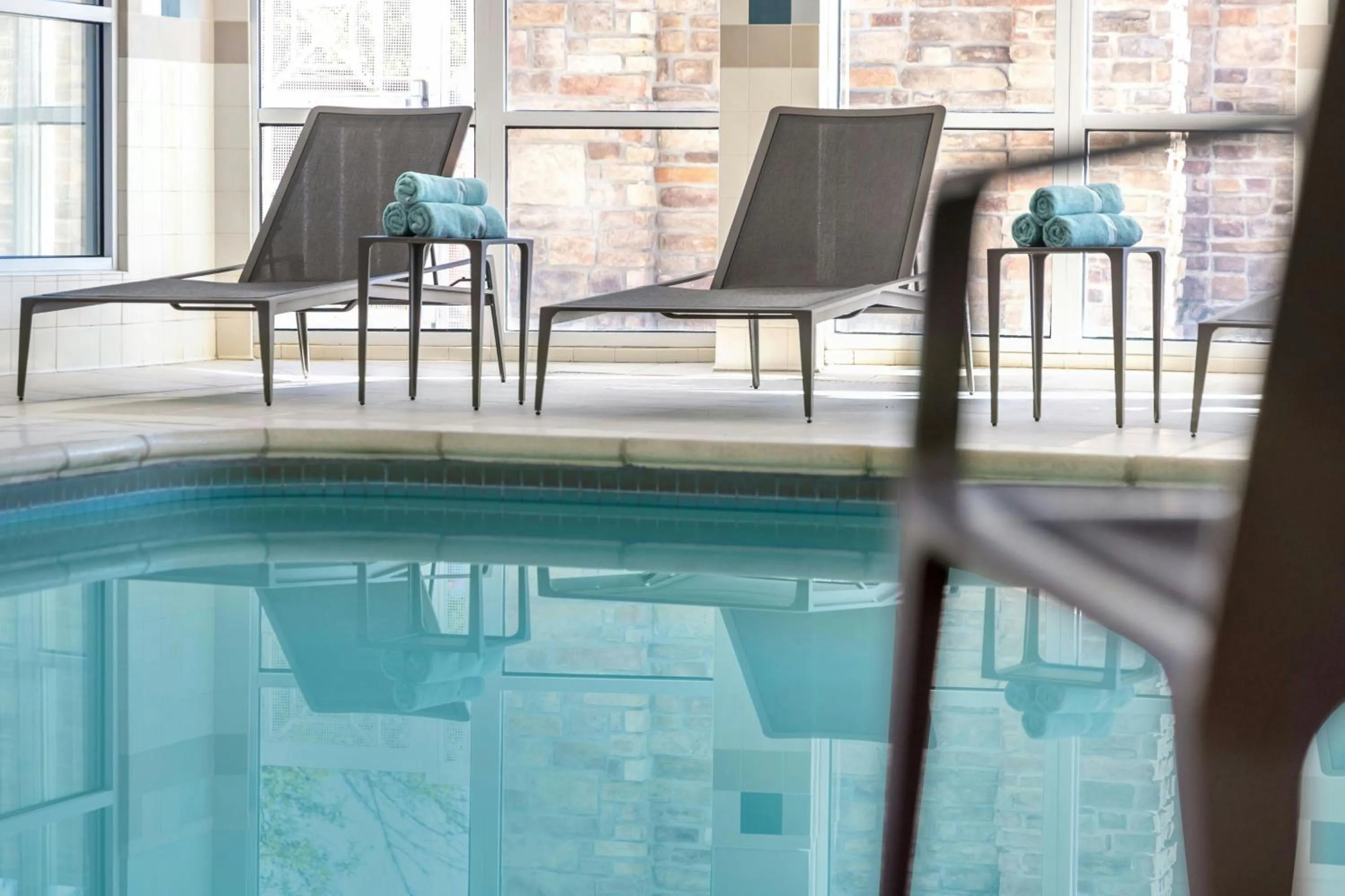 Swimming pool in Courtyard Des Moines Ankeny