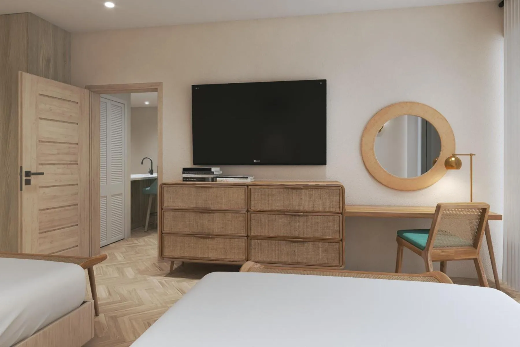 Bedroom, Bed in Bay Gardens Beach Resort & Spa