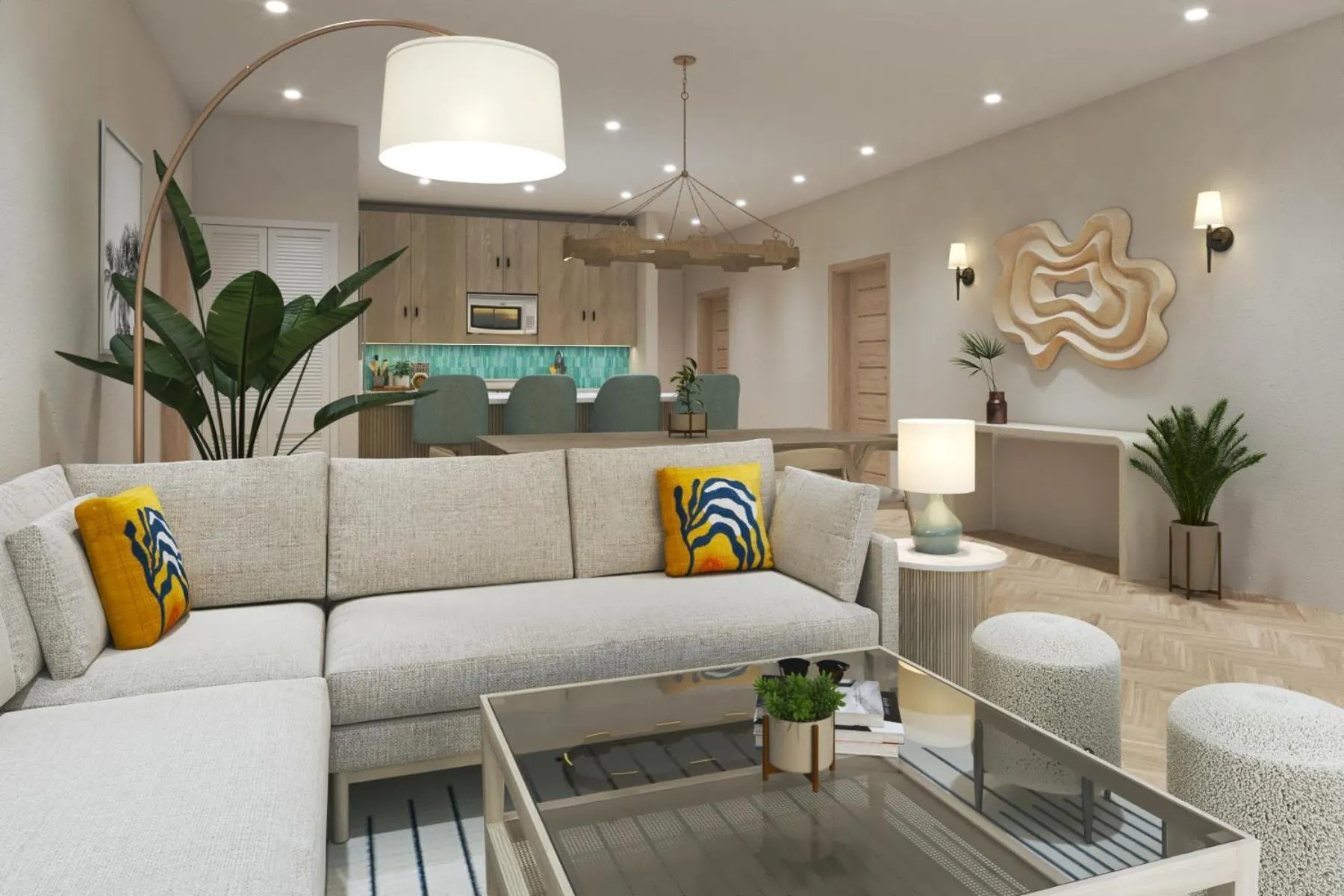 Living room in Bay Gardens Beach Resort & Spa