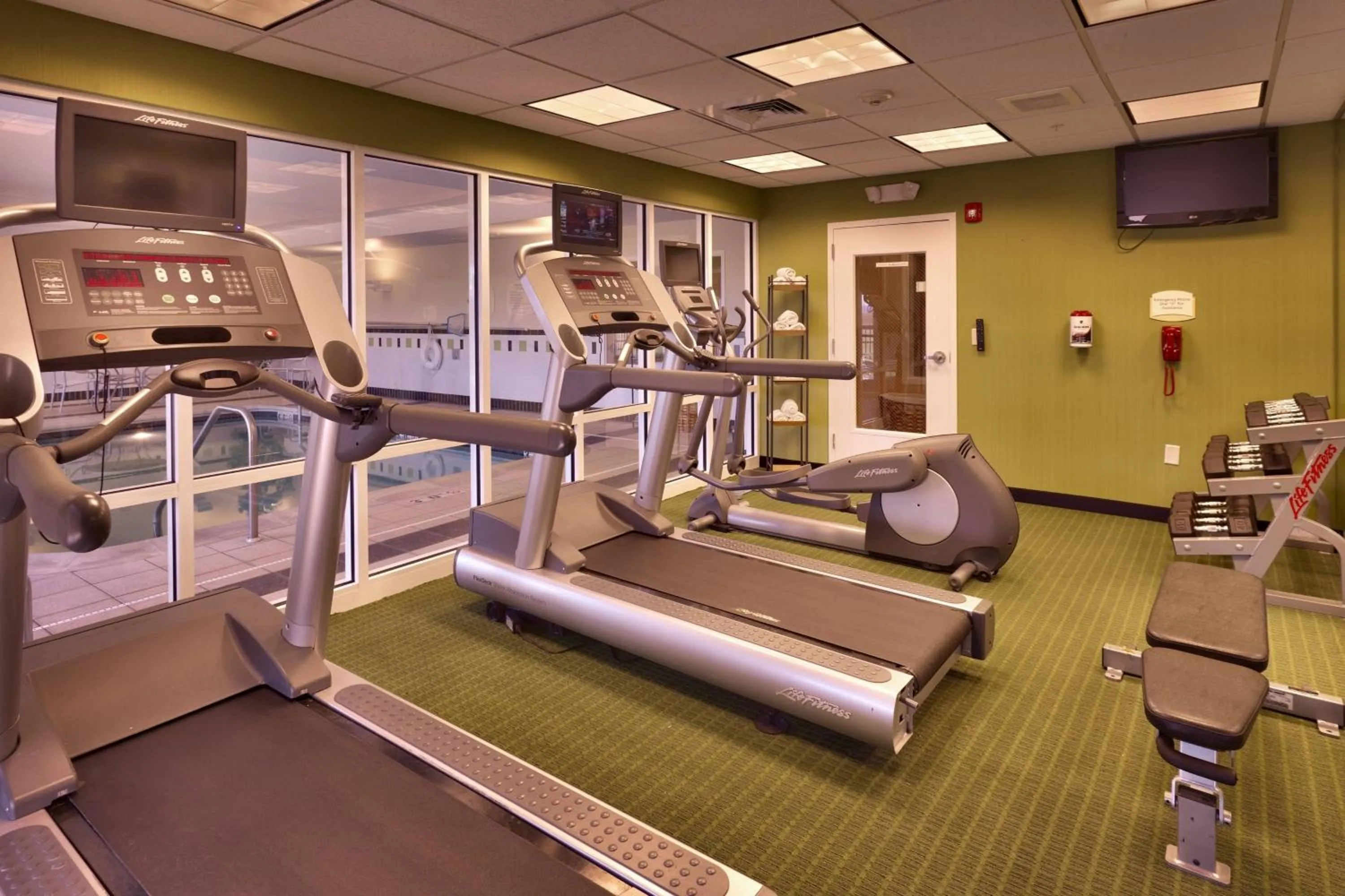 Fitness centre/facilities in Fairfield Inn and Suites by Marriott Laramie