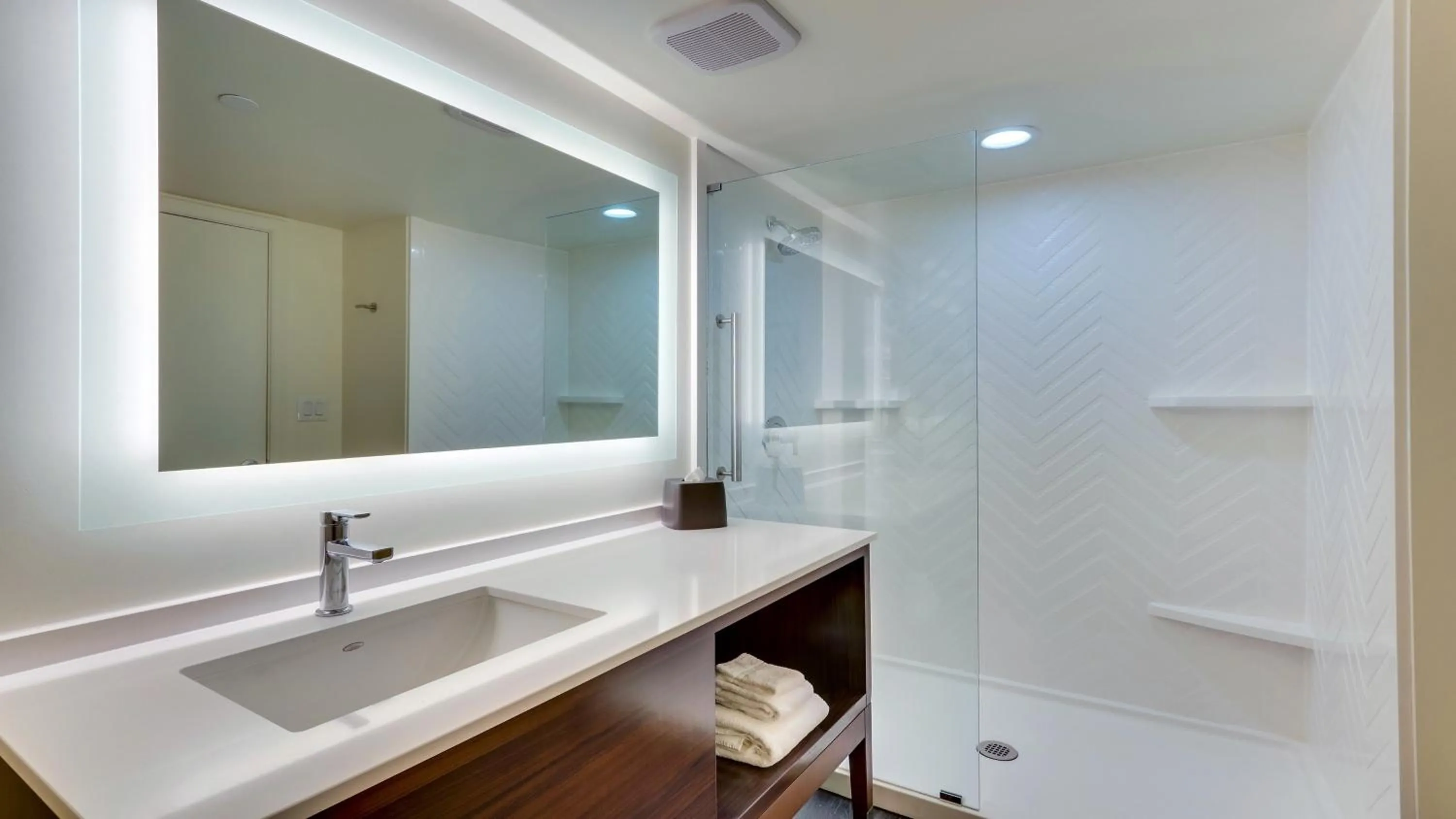 Bathroom in Holiday Inn Staunton Conference Center by IHG